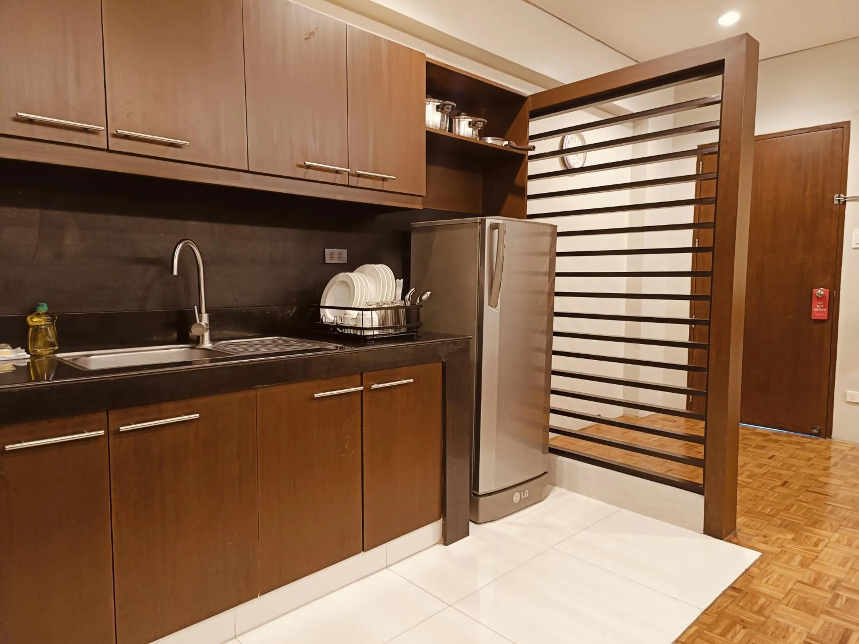 kitchen in Tropicana Suites