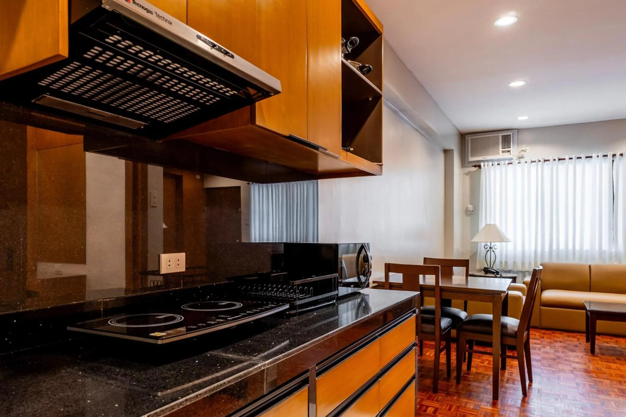 Kitchen or kitchenette in Tropicana Suites