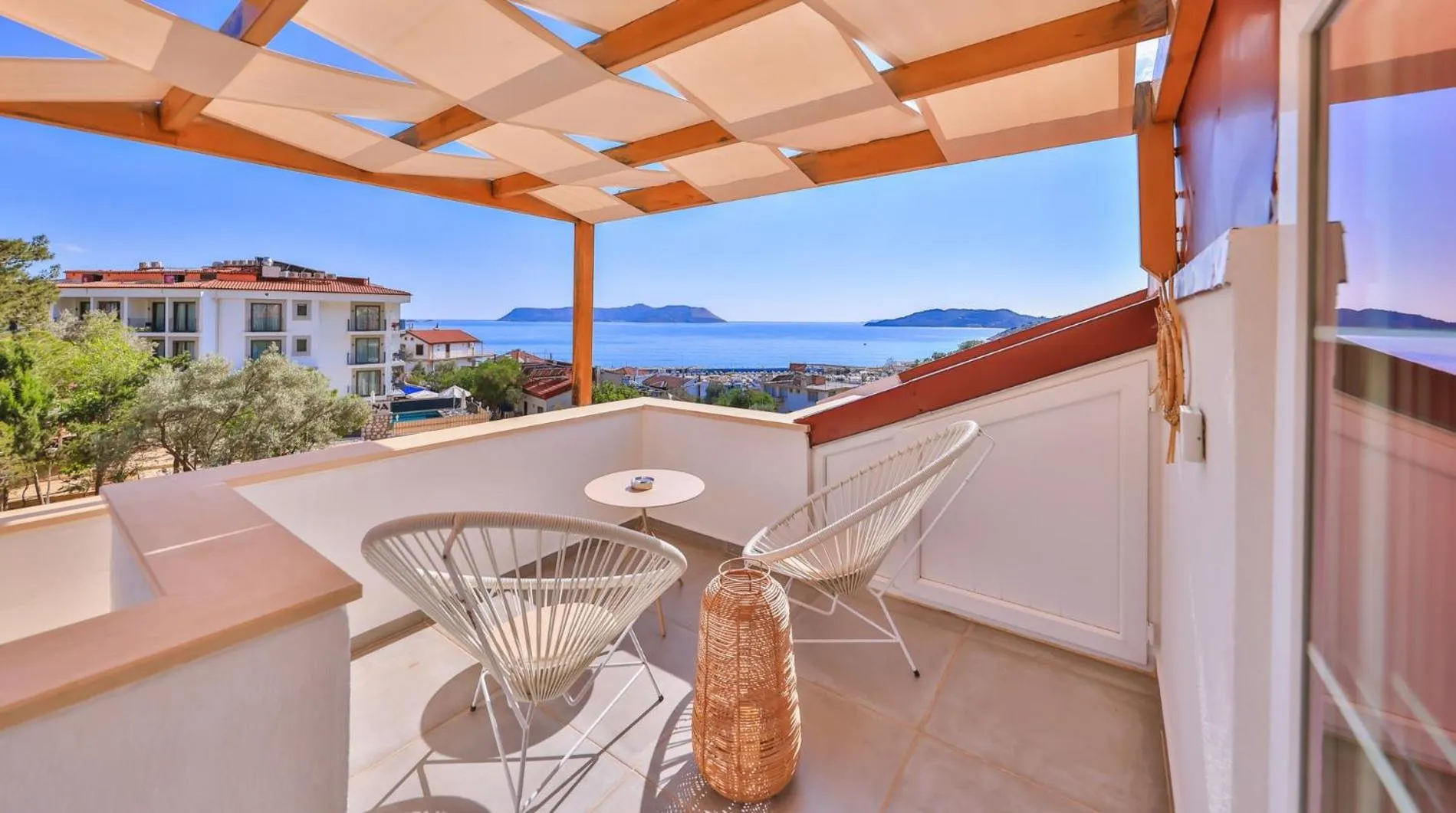 Balcony/Terrace in Luvi Kaş Otel - Adults Only (+16)
