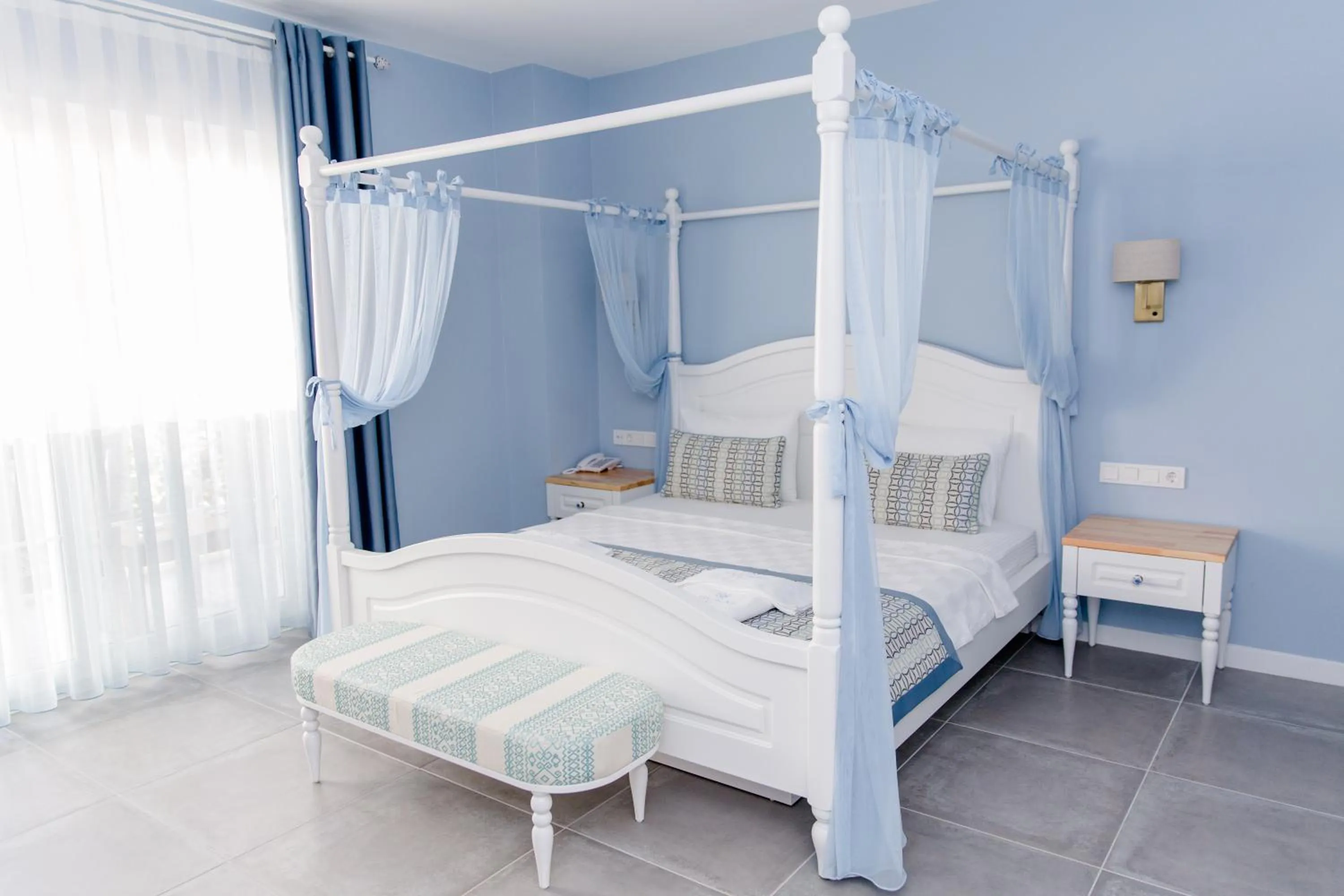 Photo of the whole room, Bed in Luvi Kaş Otel - Adults Only (+16)