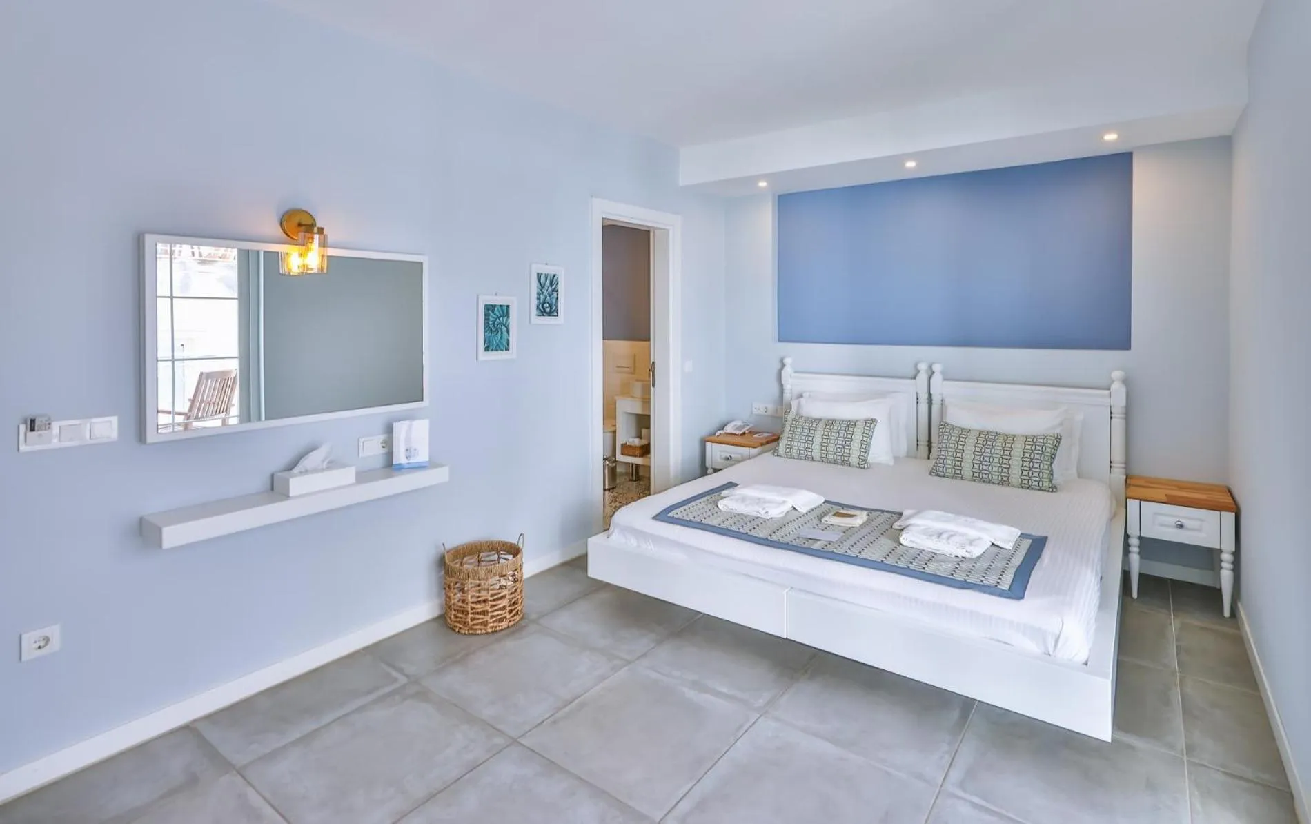 Bedroom, Bed in Luvi Kaş Otel - Adults Only (+16)