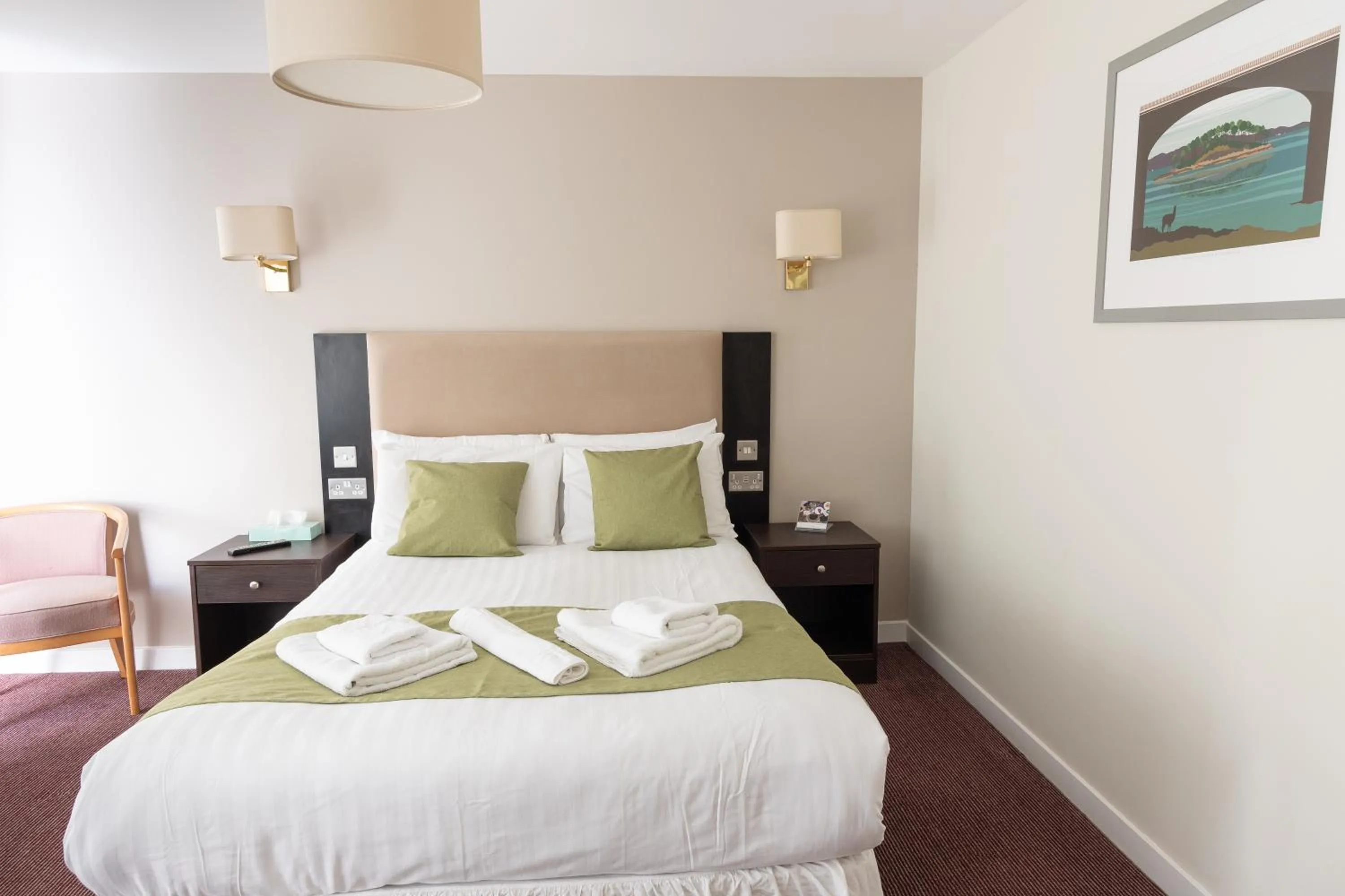 Bedroom, Bed in Kings Arms Hotel - A Bespoke Hotel