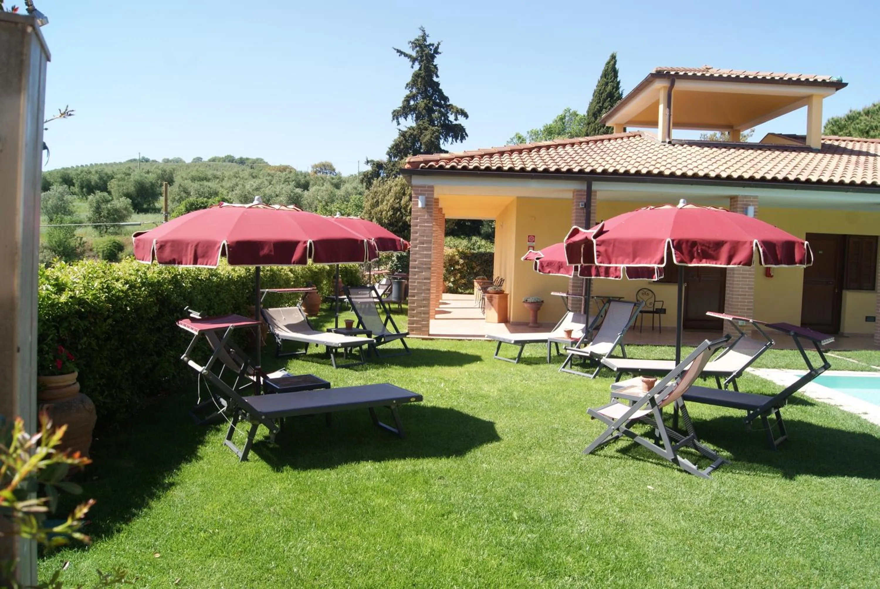 Garden in Hotel Ristorante Le Querciolaie dei Ricci