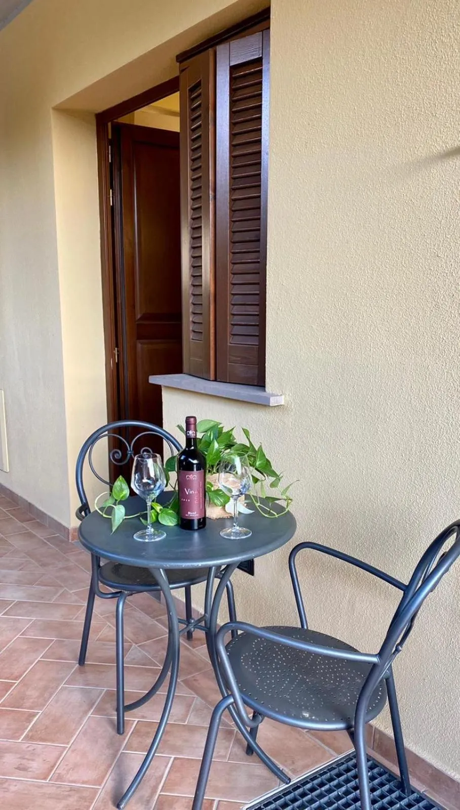 Patio in Hotel Ristorante Le Querciolaie dei Ricci