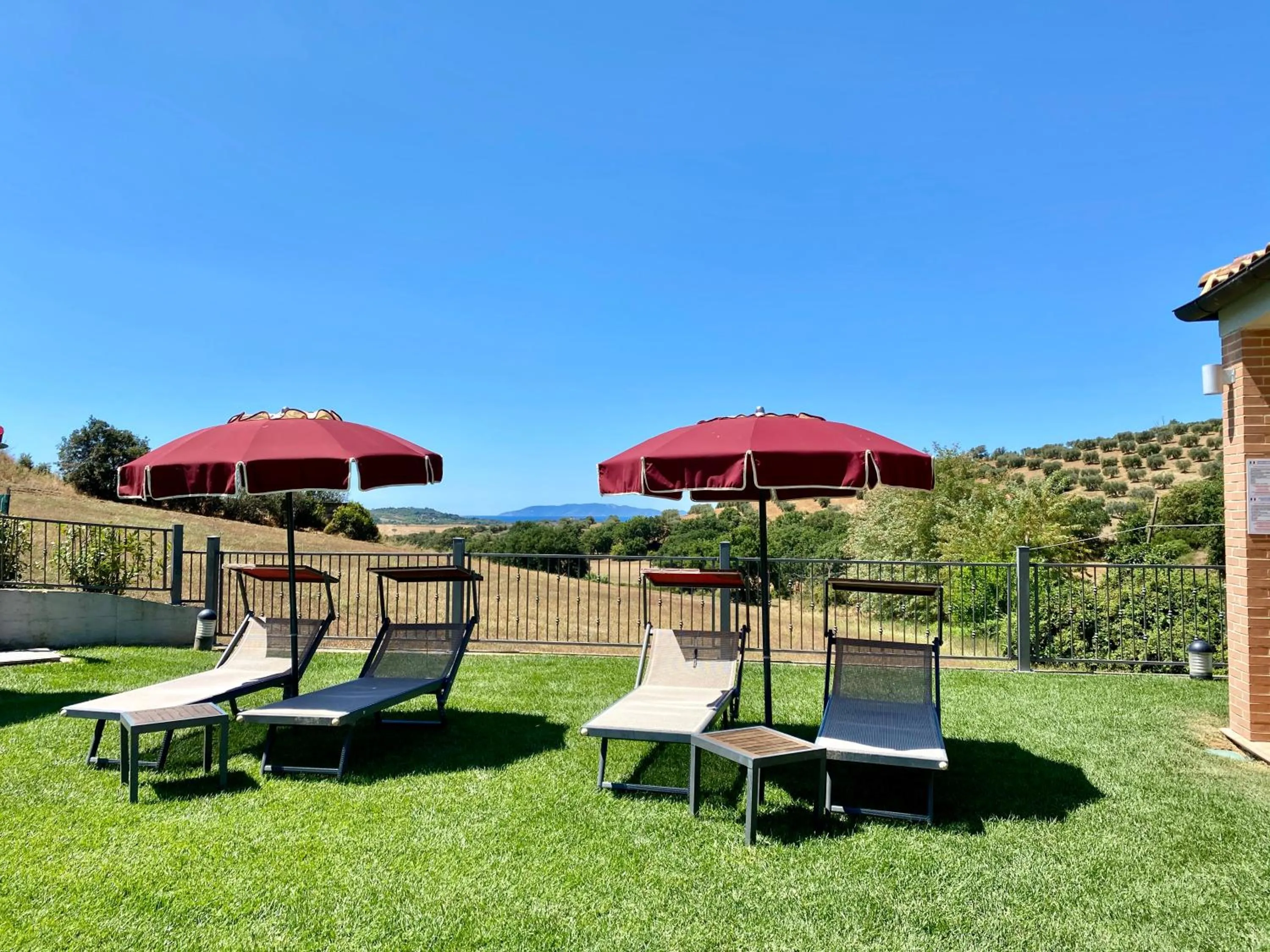 Garden view in Hotel Ristorante Le Querciolaie dei Ricci