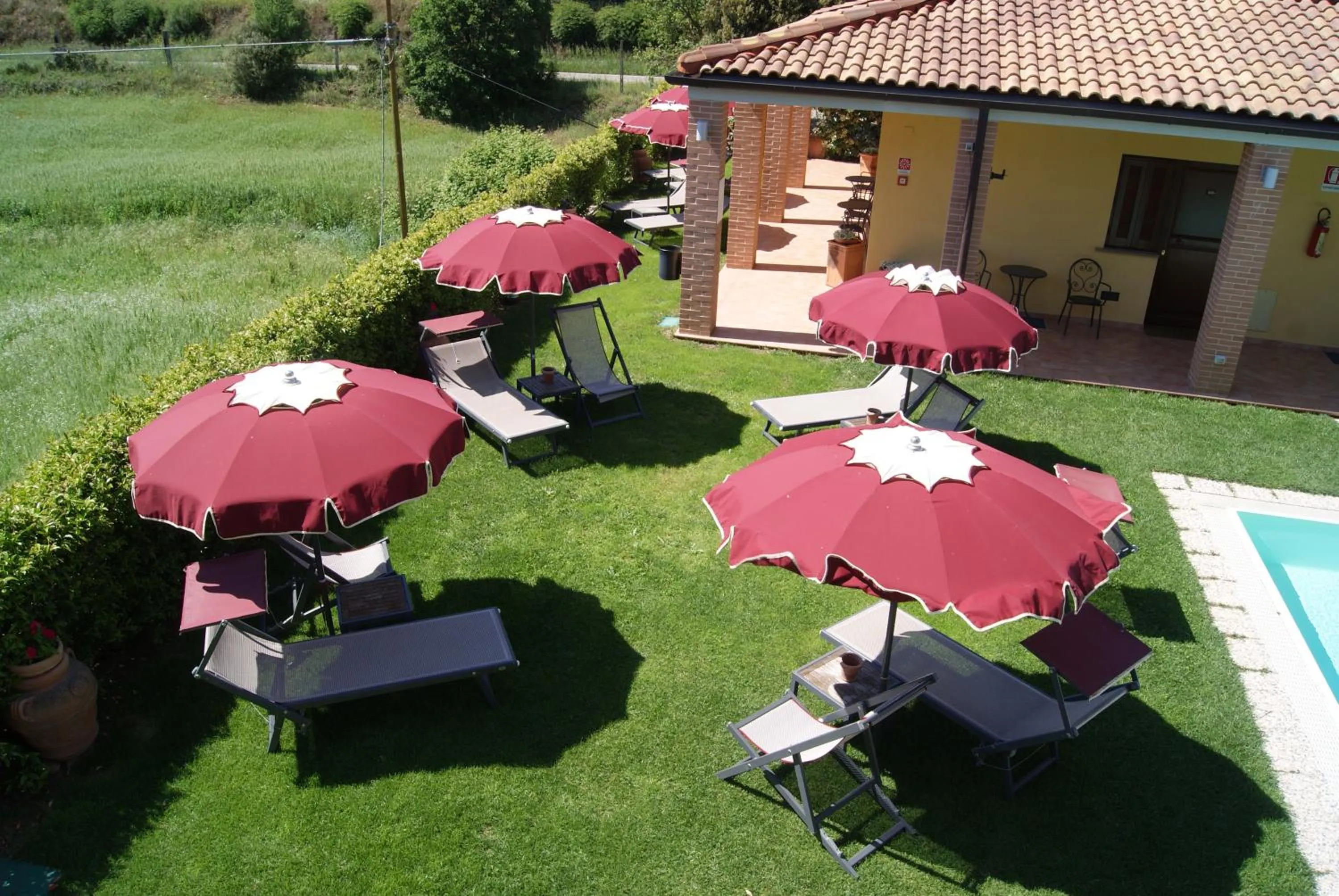 Garden in Hotel Ristorante Le Querciolaie dei Ricci