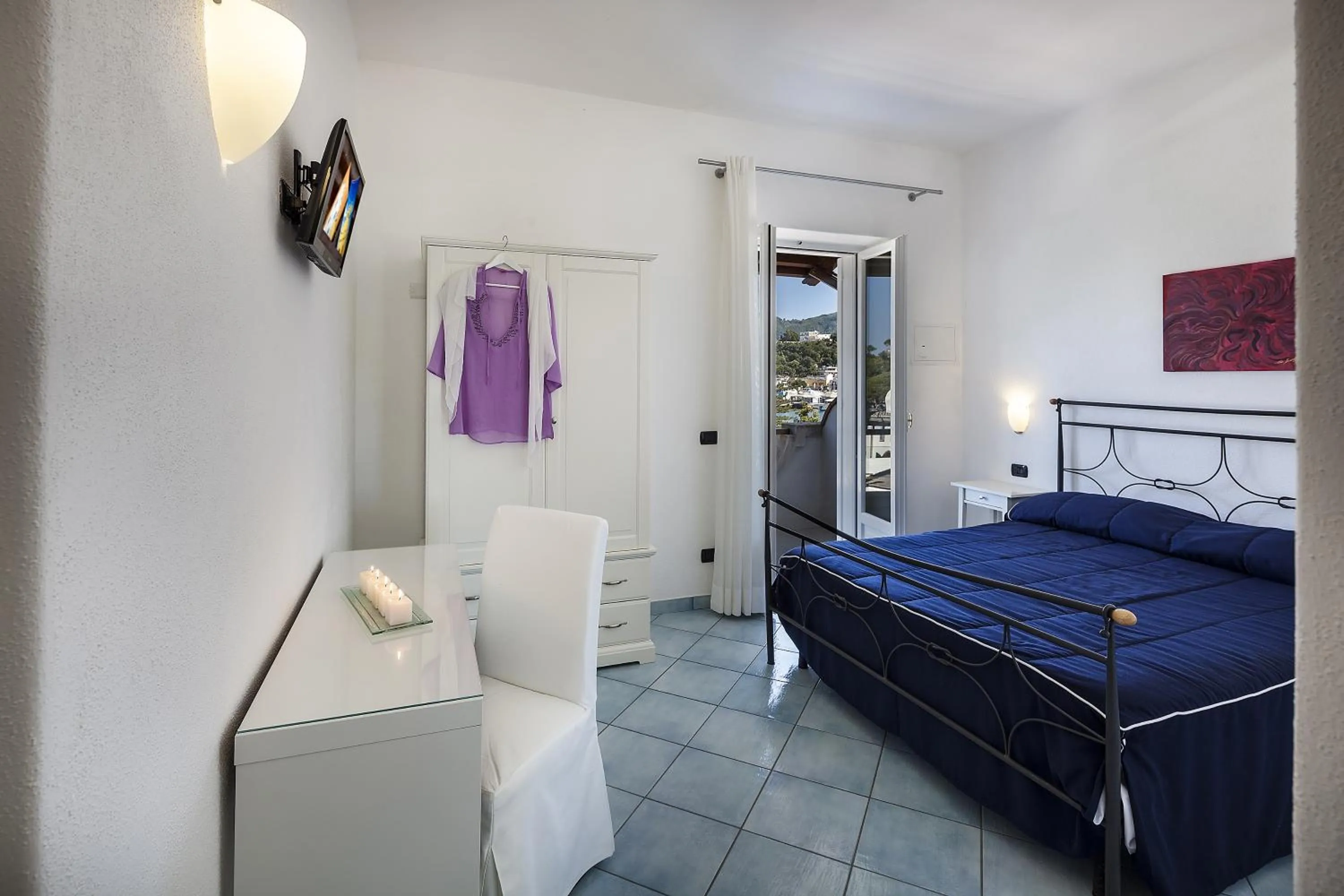 Bedroom, Bed in Ischia Blu Resort