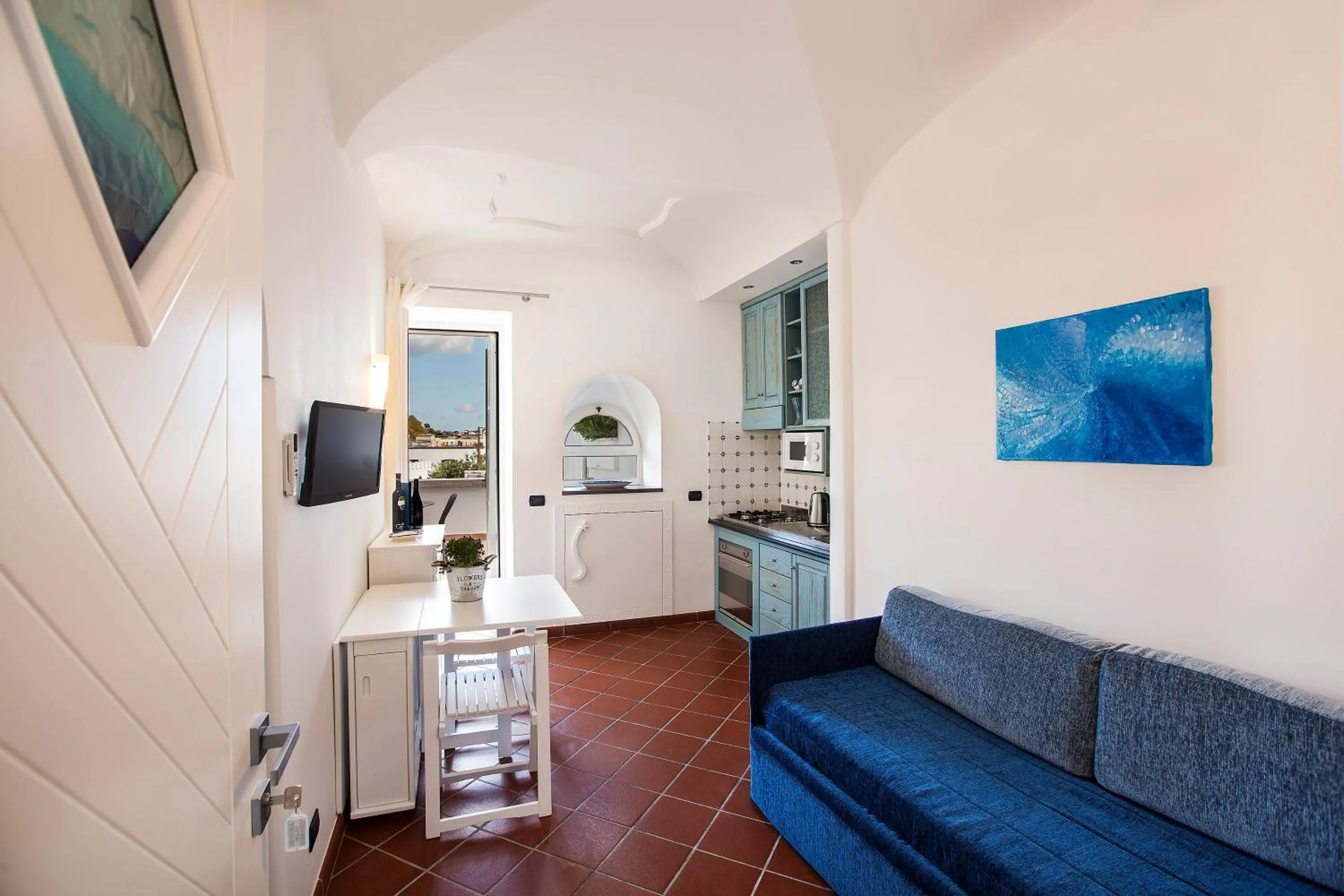 Living room in Ischia Blu Resort