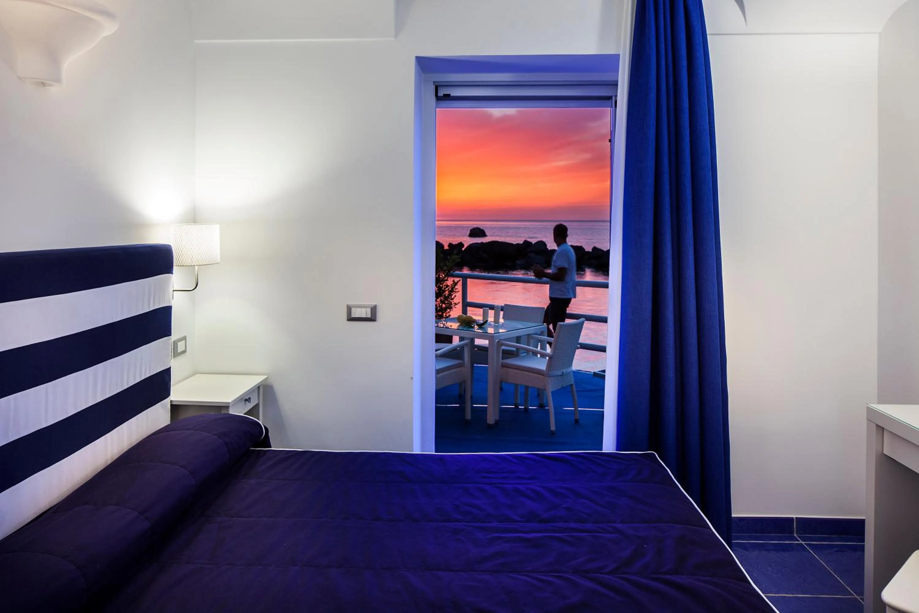Bedroom, Bed in Ischia Blu Resort