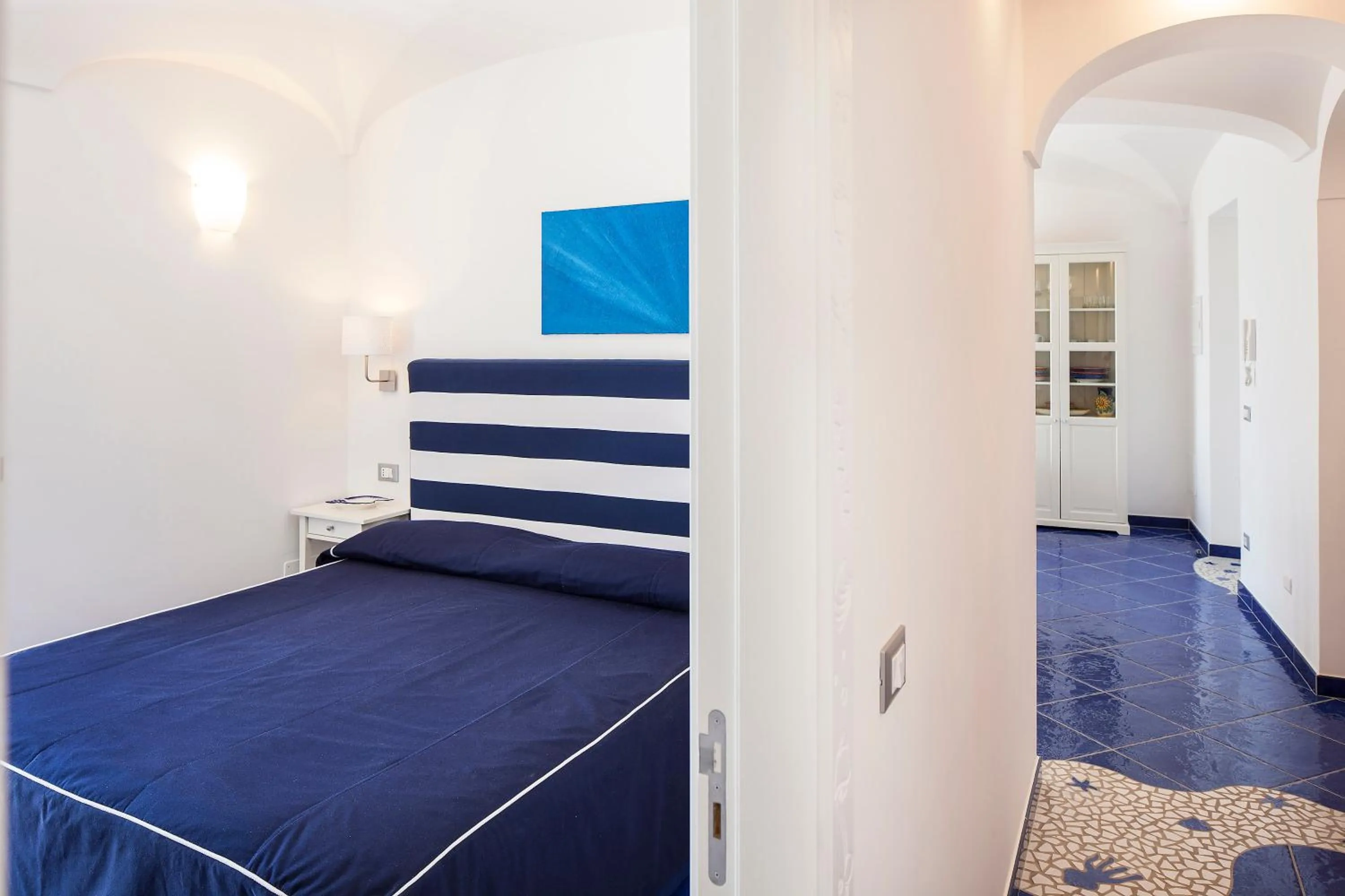 Bed in Ischia Blu Resort
