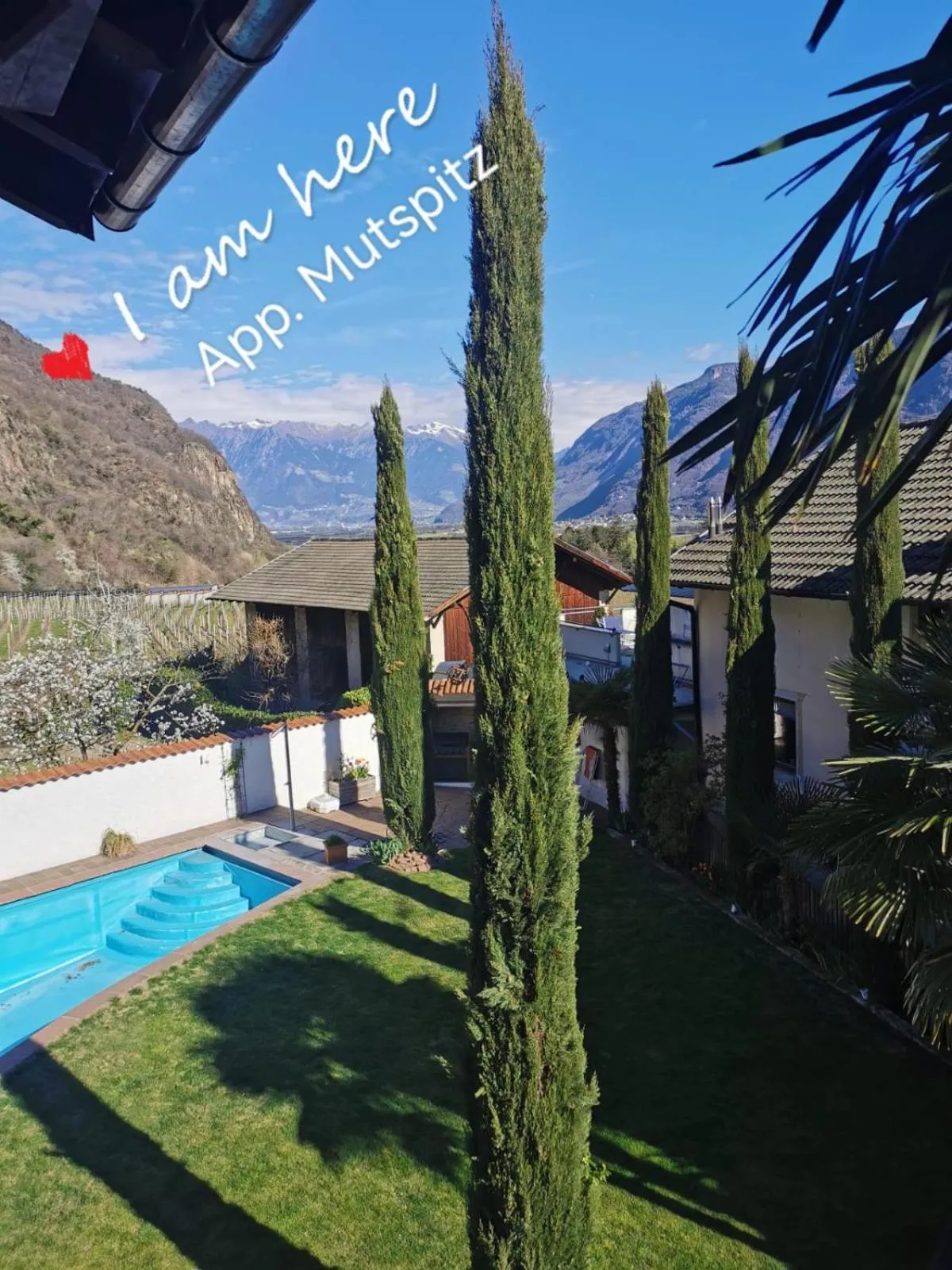 View (from property/room) in Residence Reinhild