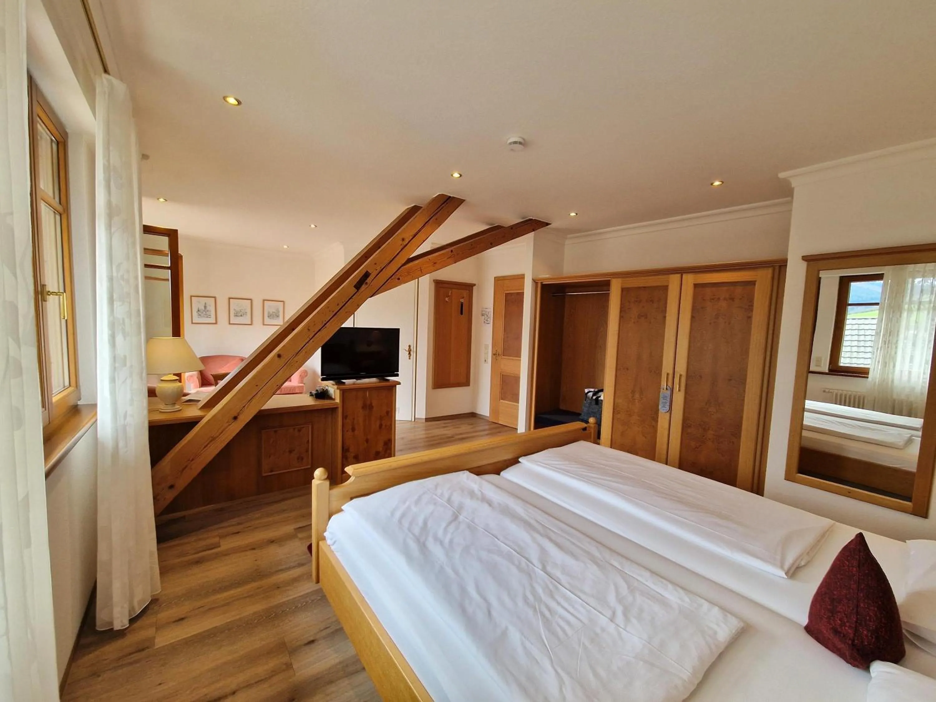 Bed in Mosers Blume Relax & Genuss Hotel