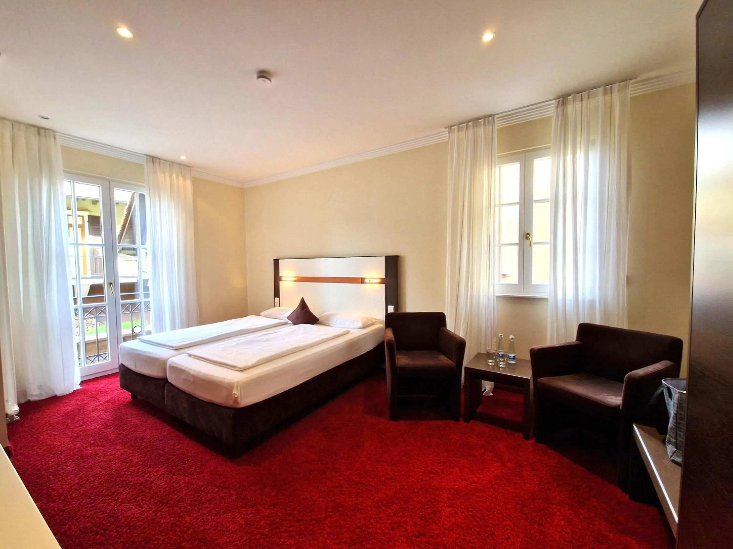 Bed in Mosers Blume Relax & Genuss Hotel