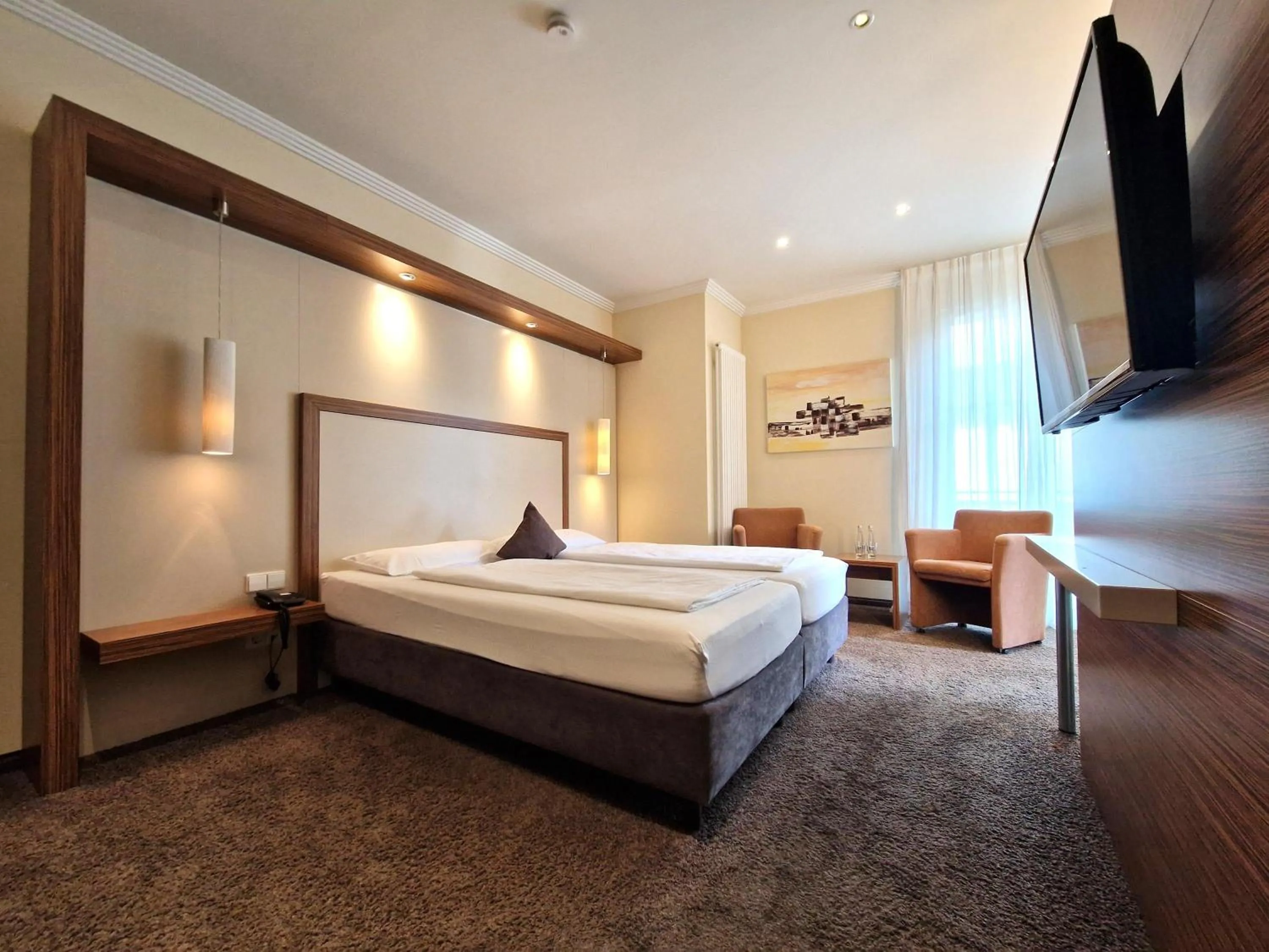 Bed in Mosers Blume Relax & Genuss Hotel