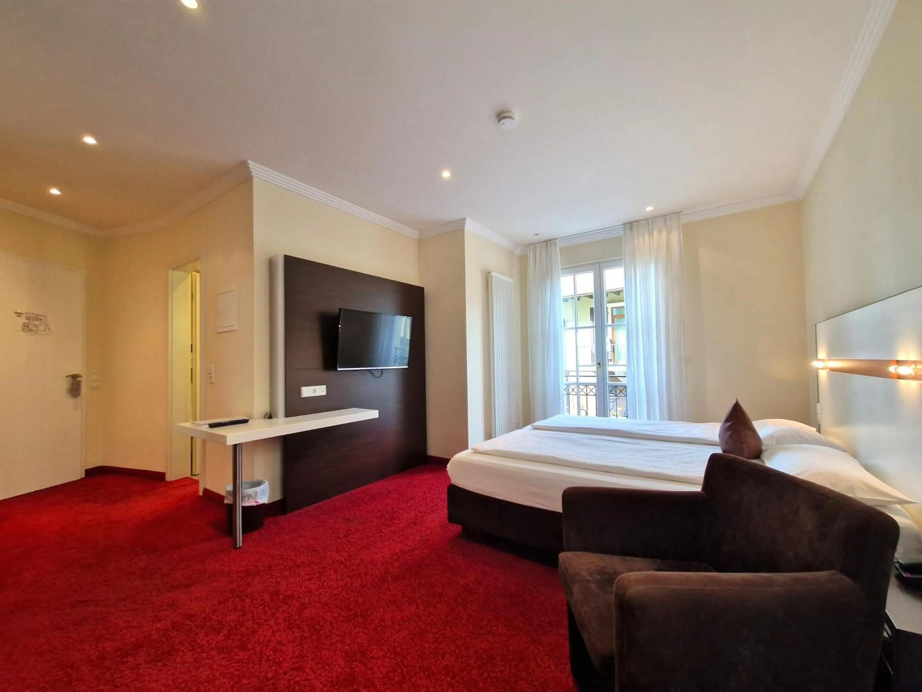 Bed in Mosers Blume Relax & Genuss Hotel