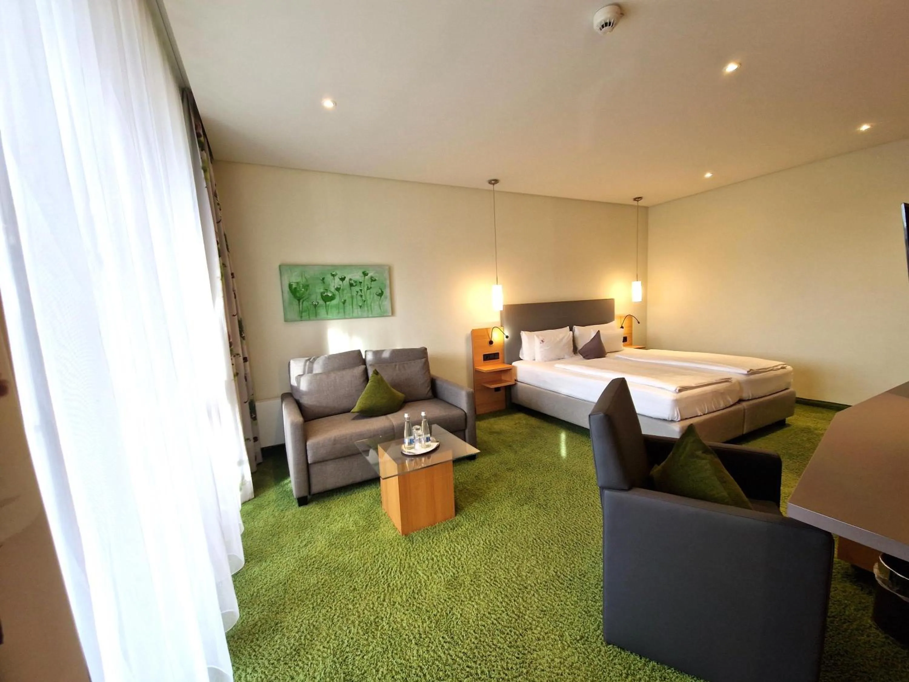 Bed in Mosers Blume Relax & Genuss Hotel