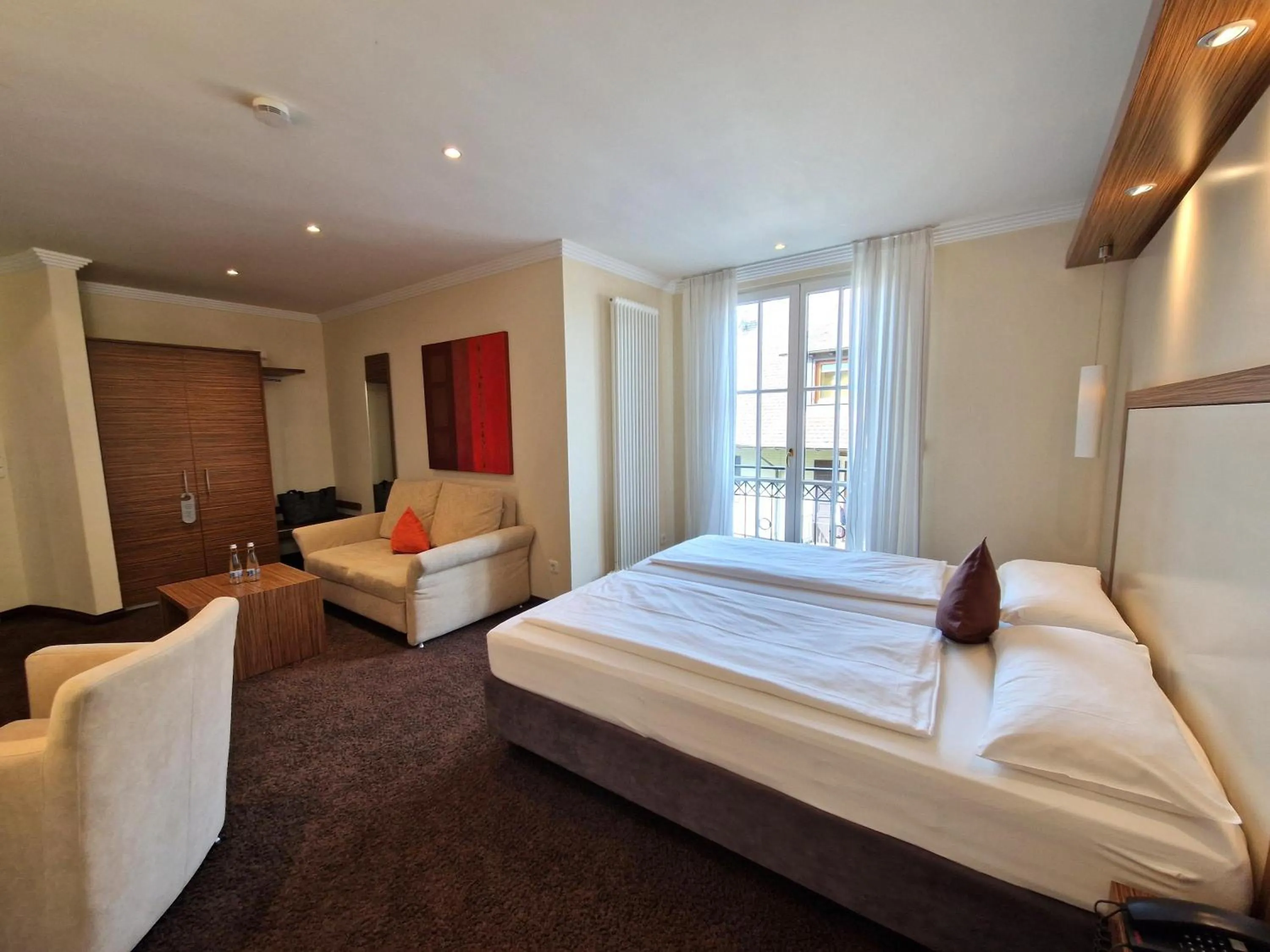 Bed in Mosers Blume Relax & Genuss Hotel