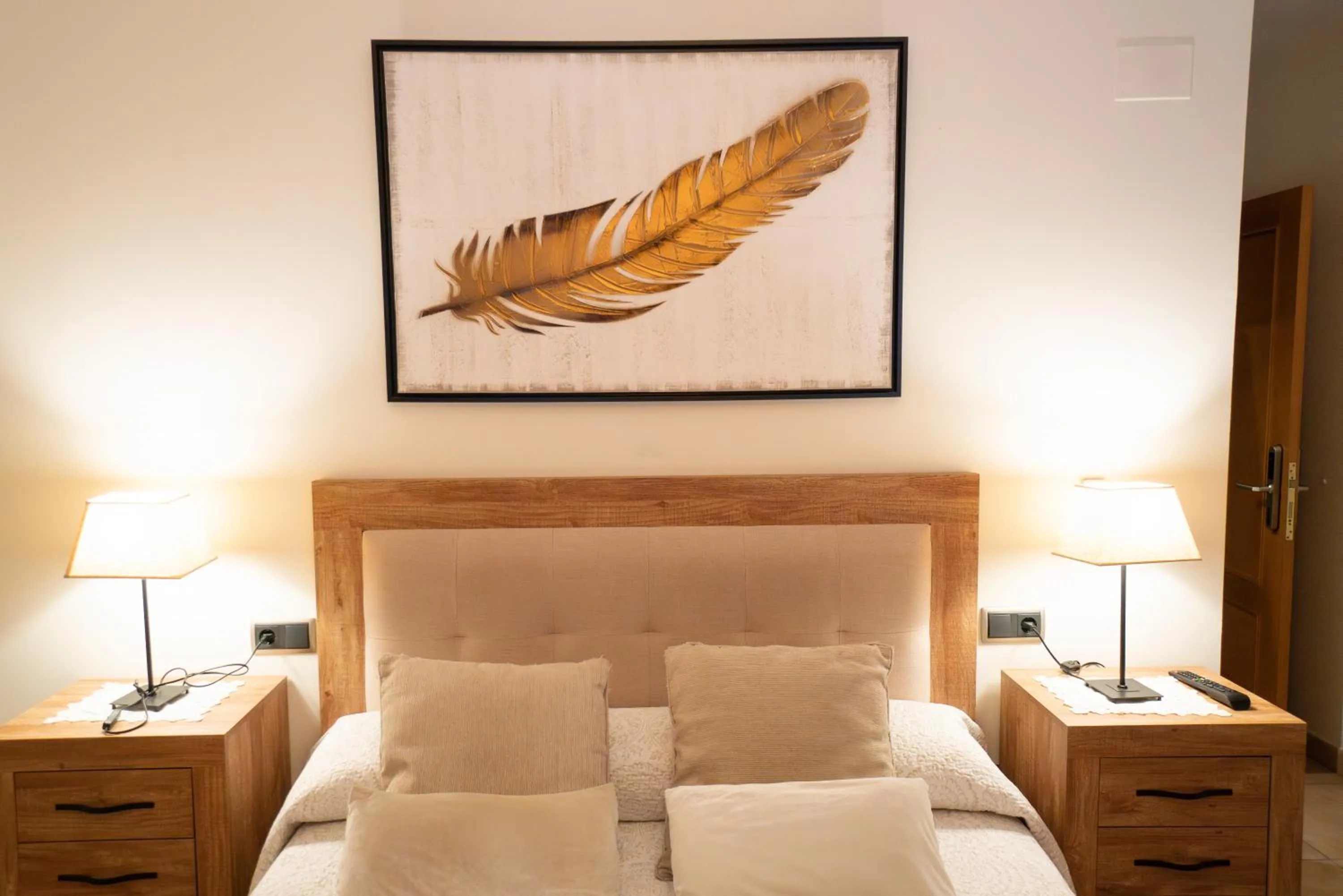 Bed in Hotel Rural L'Antic Portal