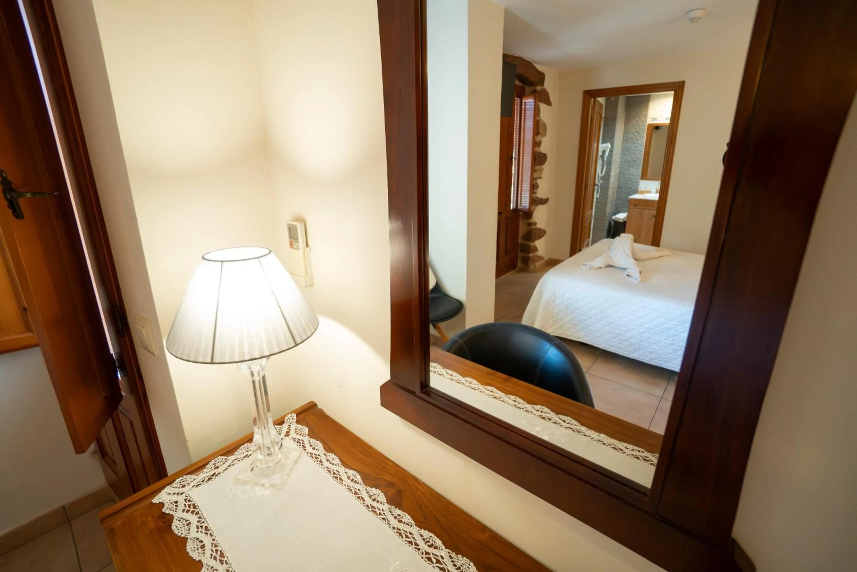 Natural landscape, Bed in Hotel Rural L'Antic Portal