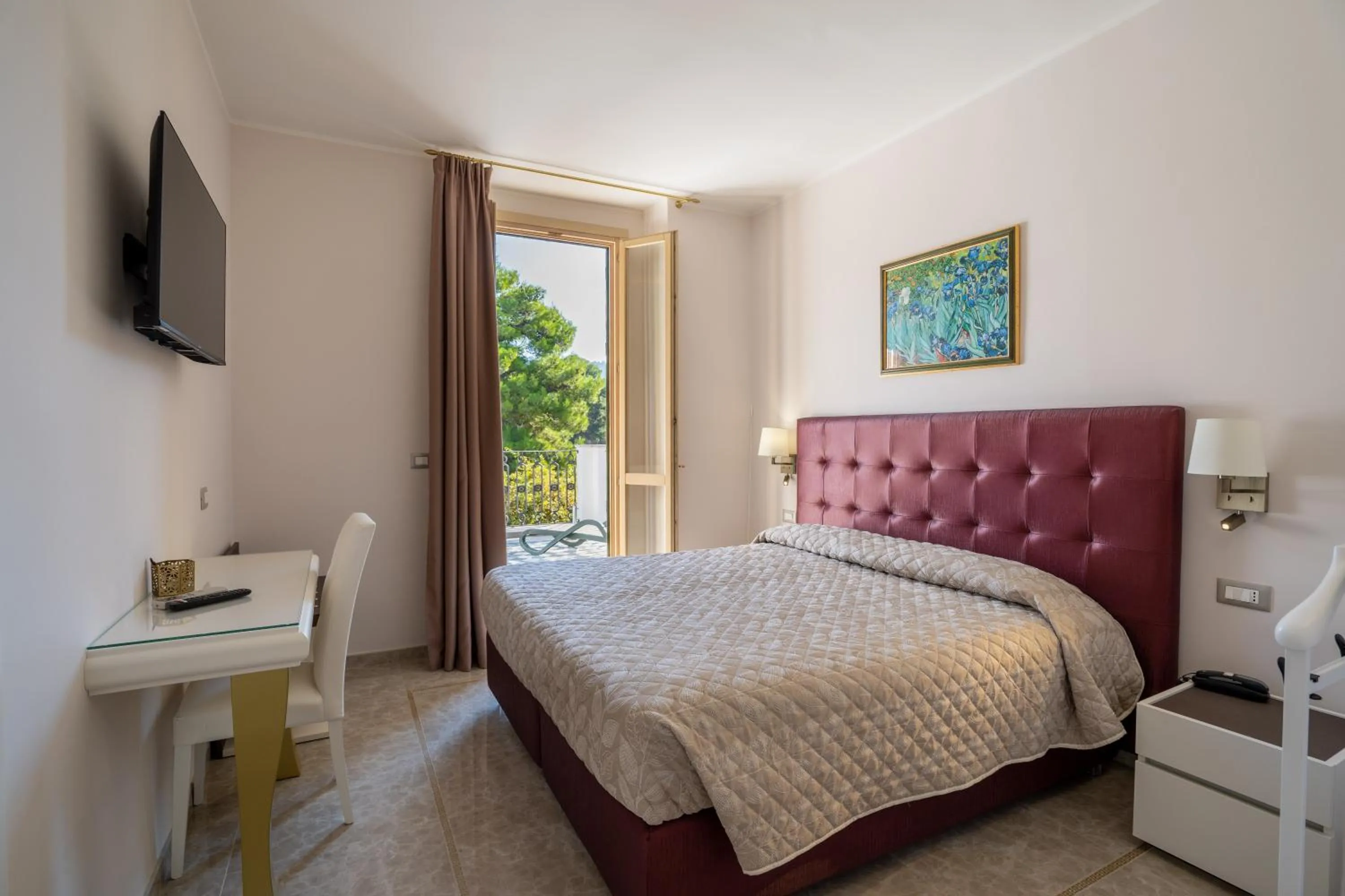 Bed in Park Hotel Villa Maria