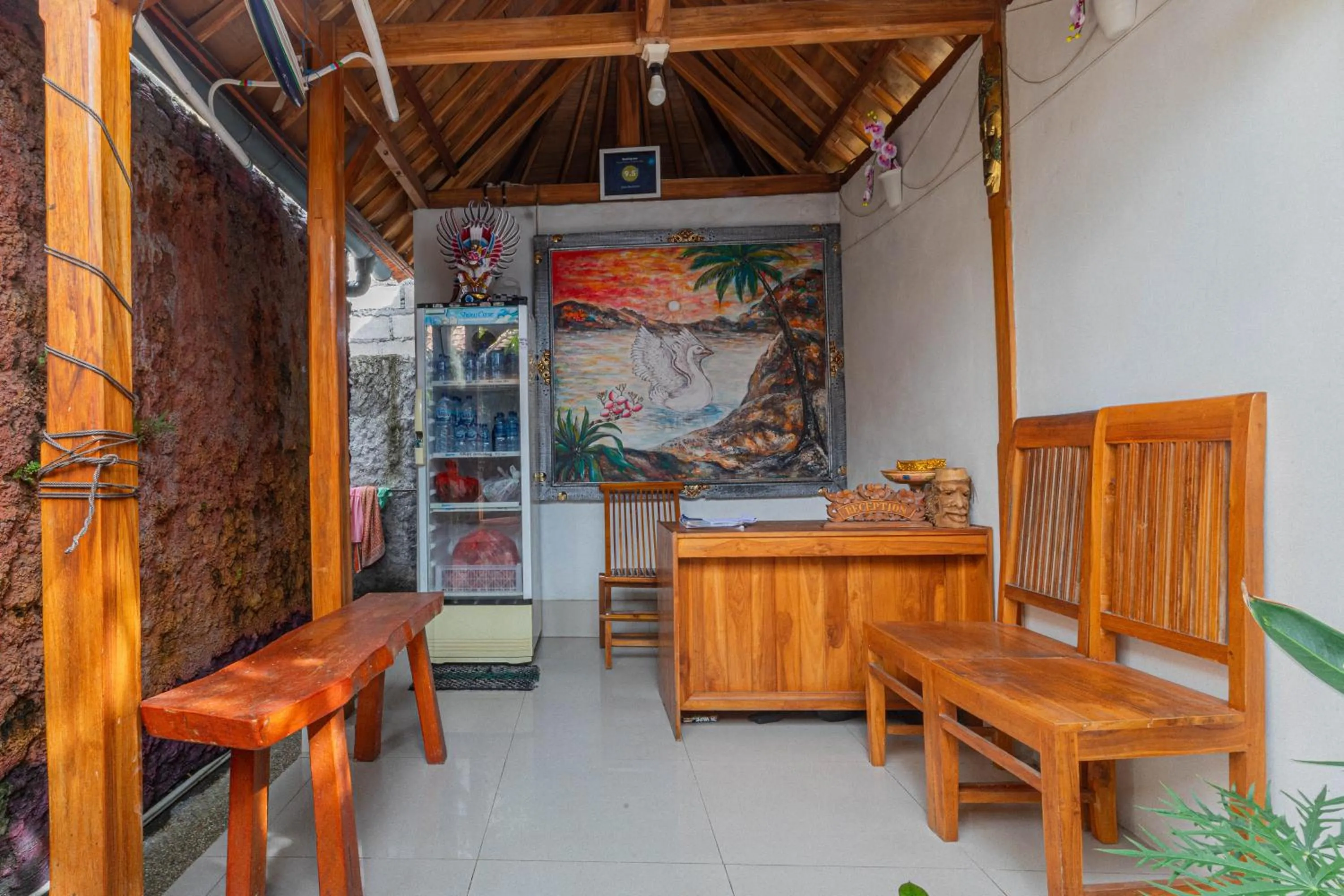 Lobby or reception in Swan Beach Inn