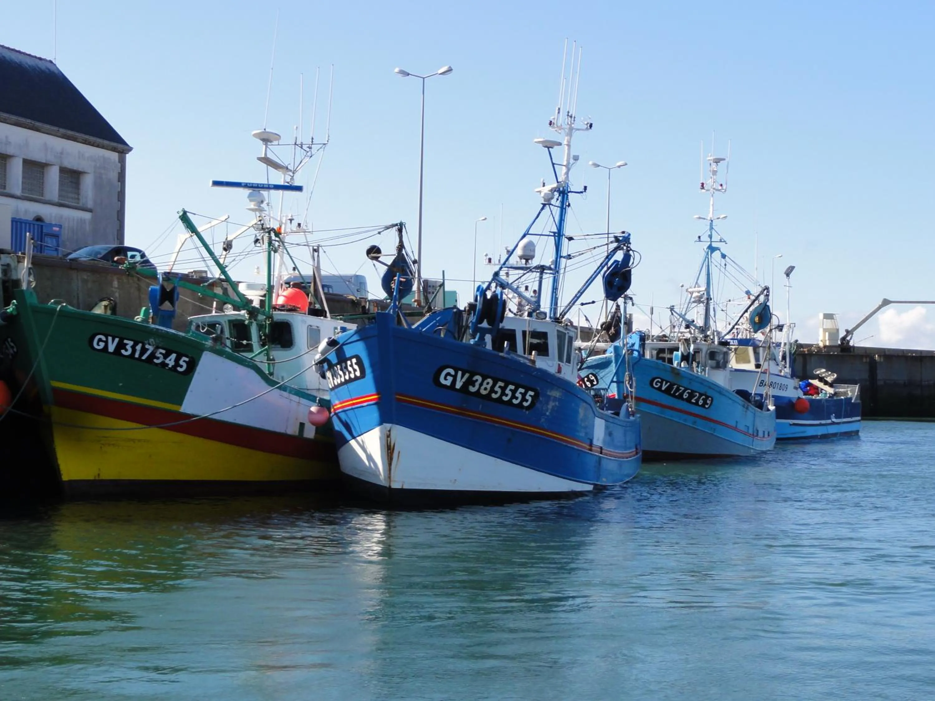 On site in les volets bleus