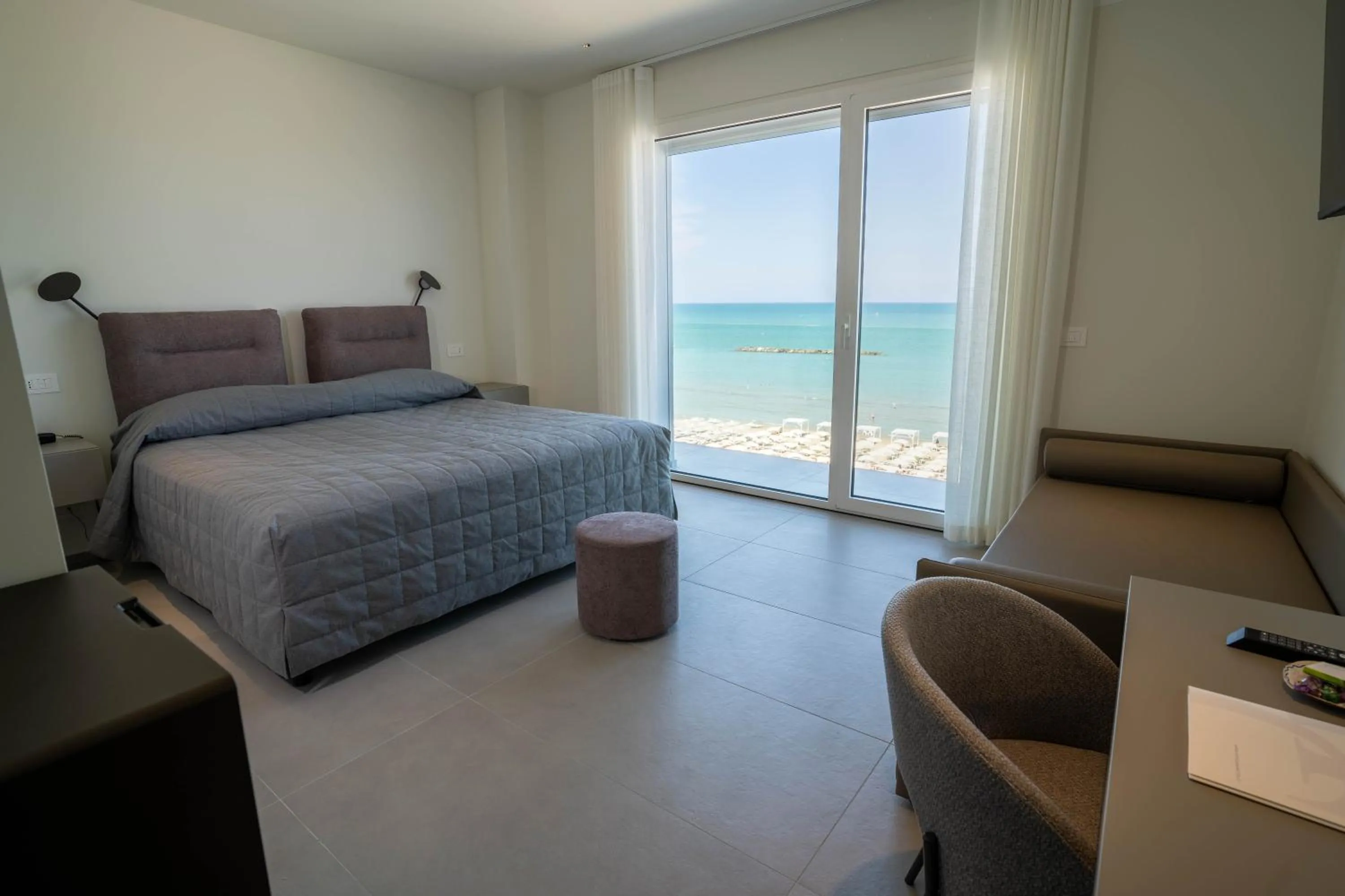 Bed in Hotel Il Caminetto