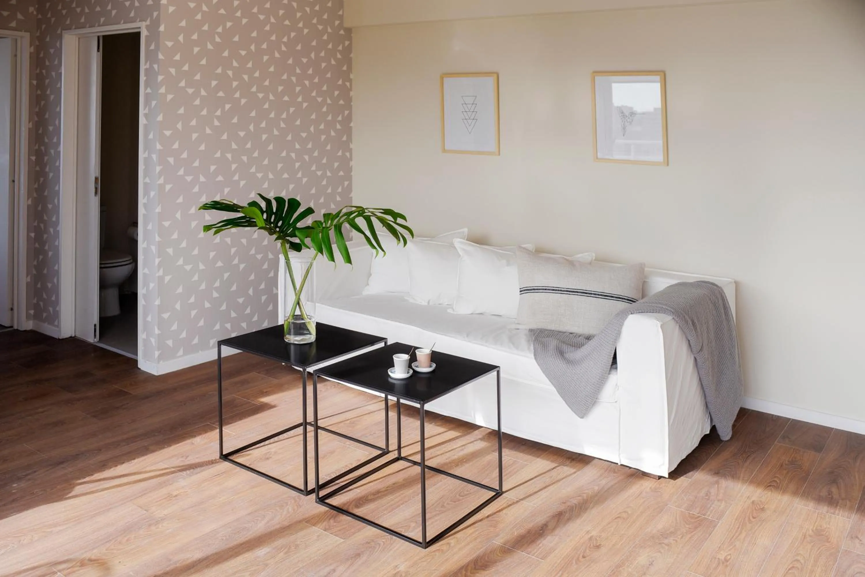 Living room, Bed in Top Rentals WOW Nuñez