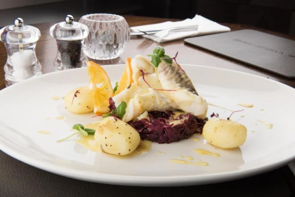 Food close-up in The Sawley Arms