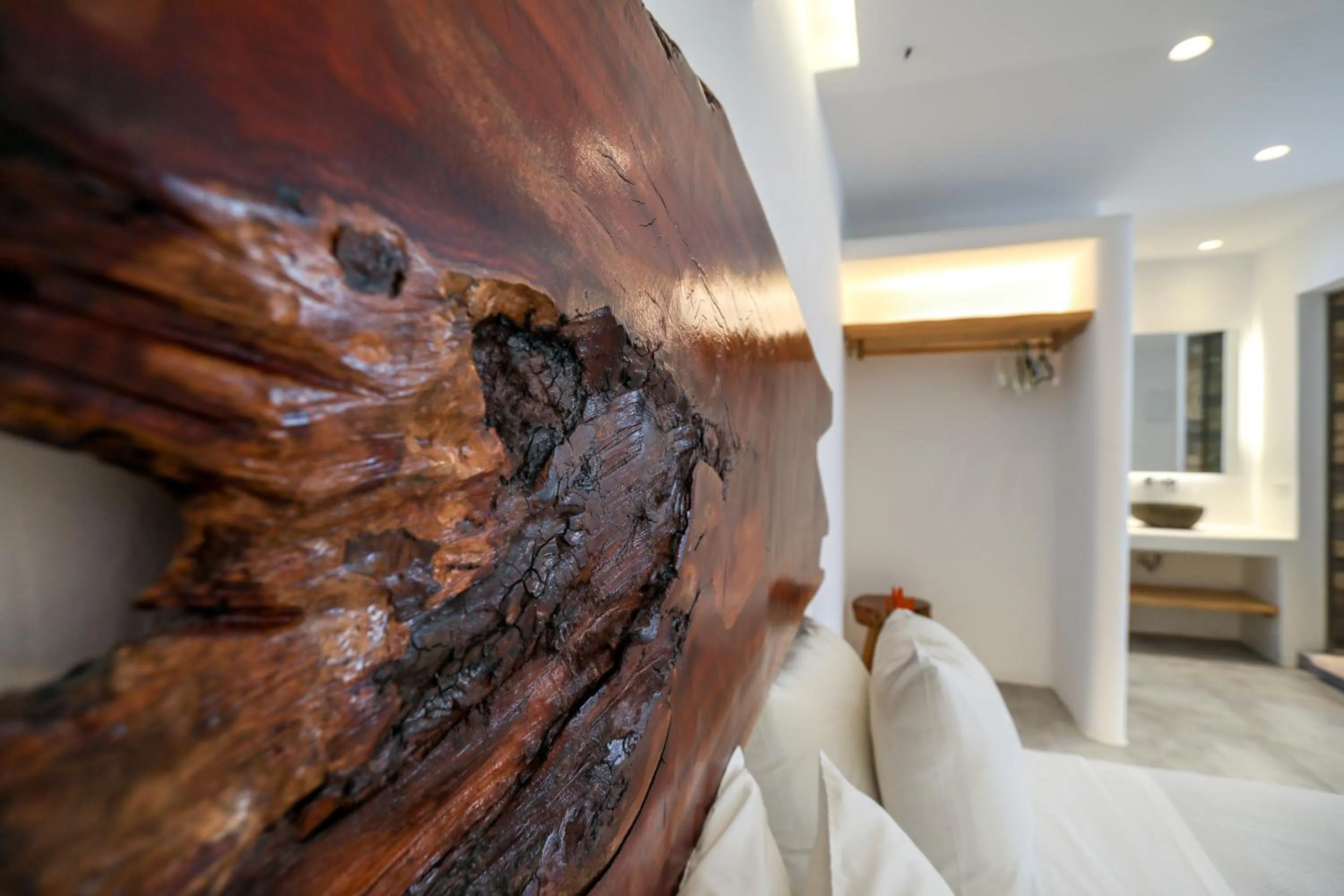 Bed in Petinaros Hotel