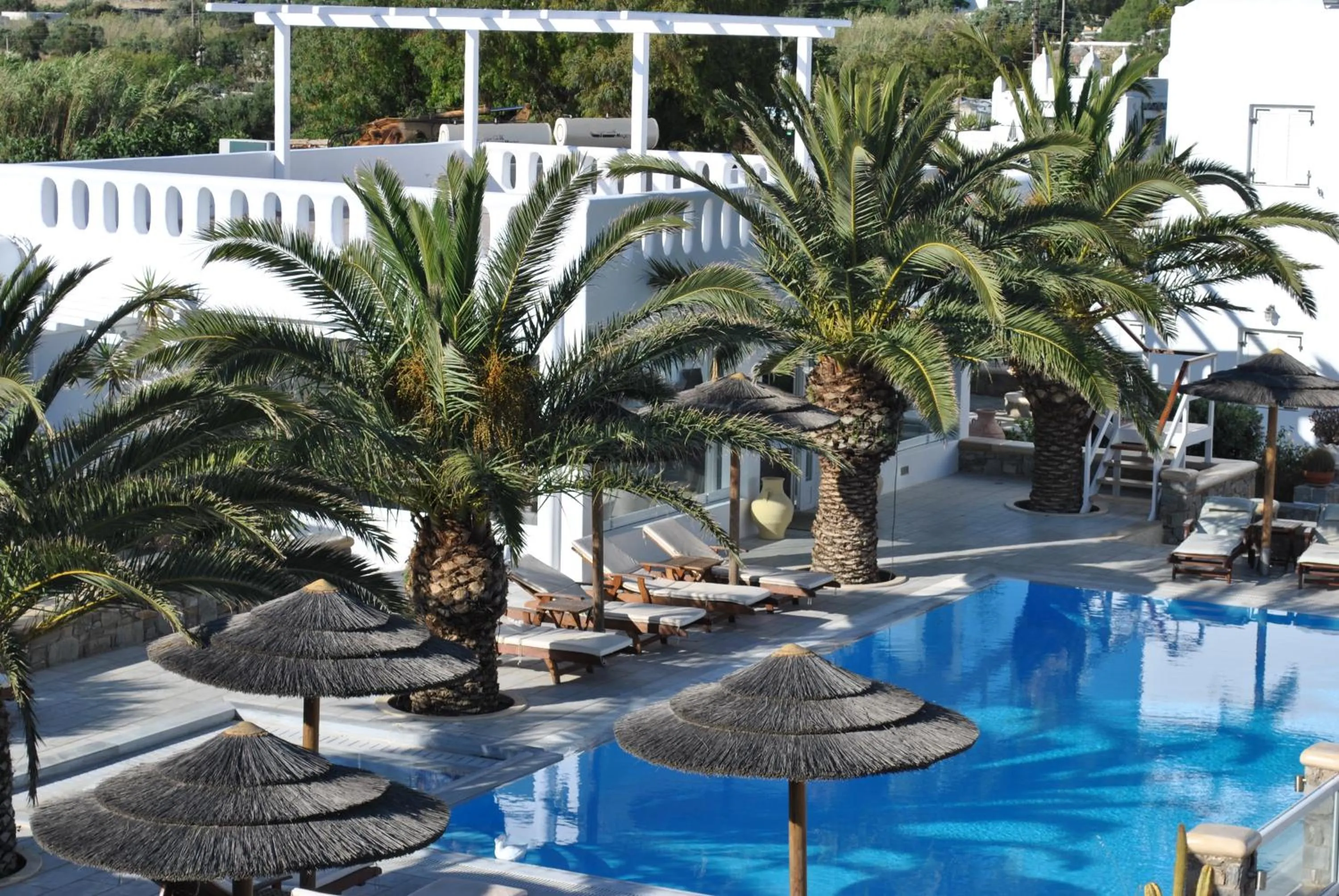 Swimming pool in Petinaros Hotel