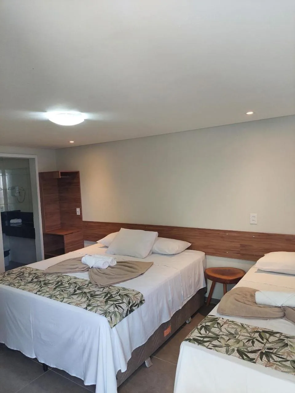 Bed in Pousada Sunset Boipeba