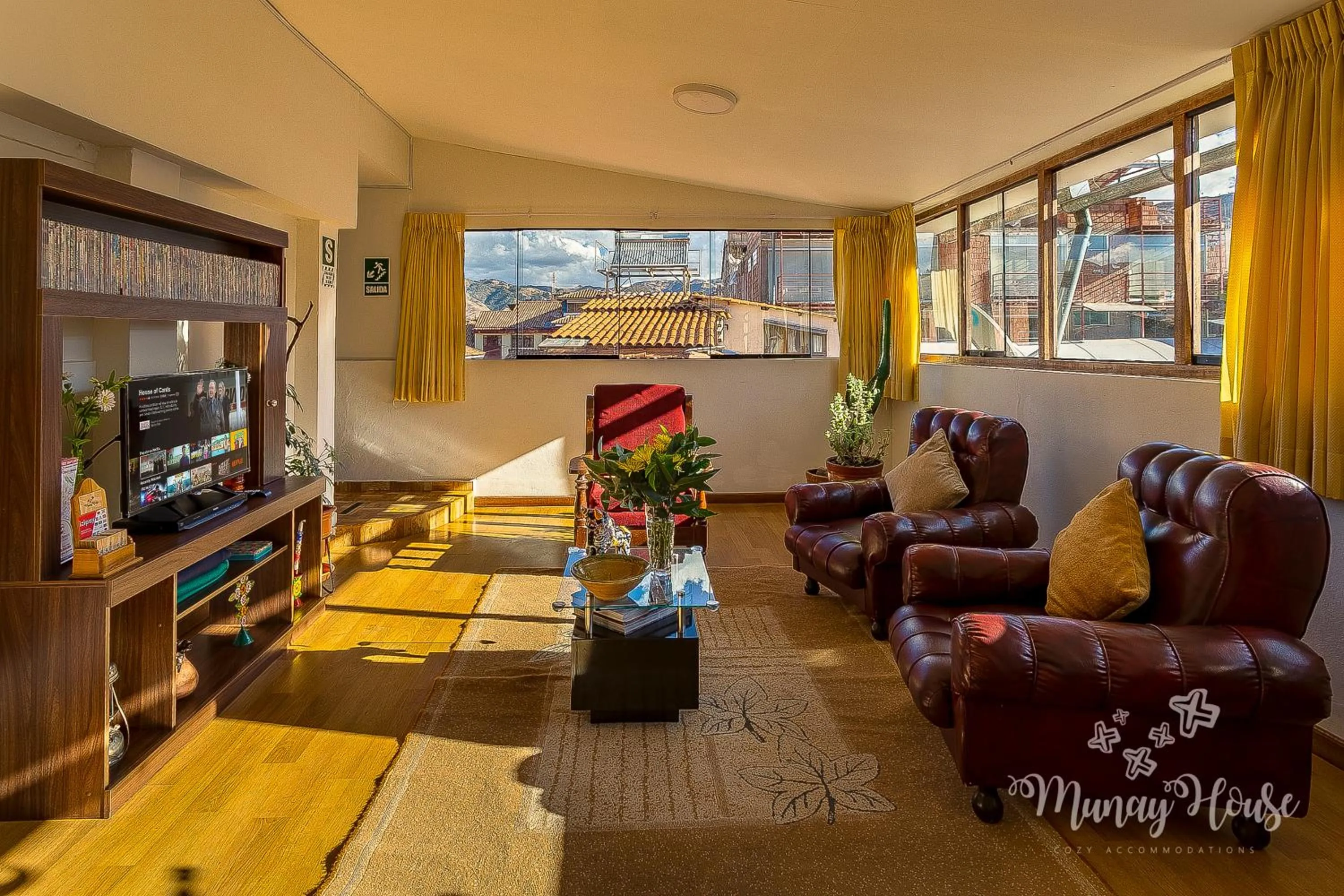 Lounge or bar in Munay House, apartment in the center of Cusco