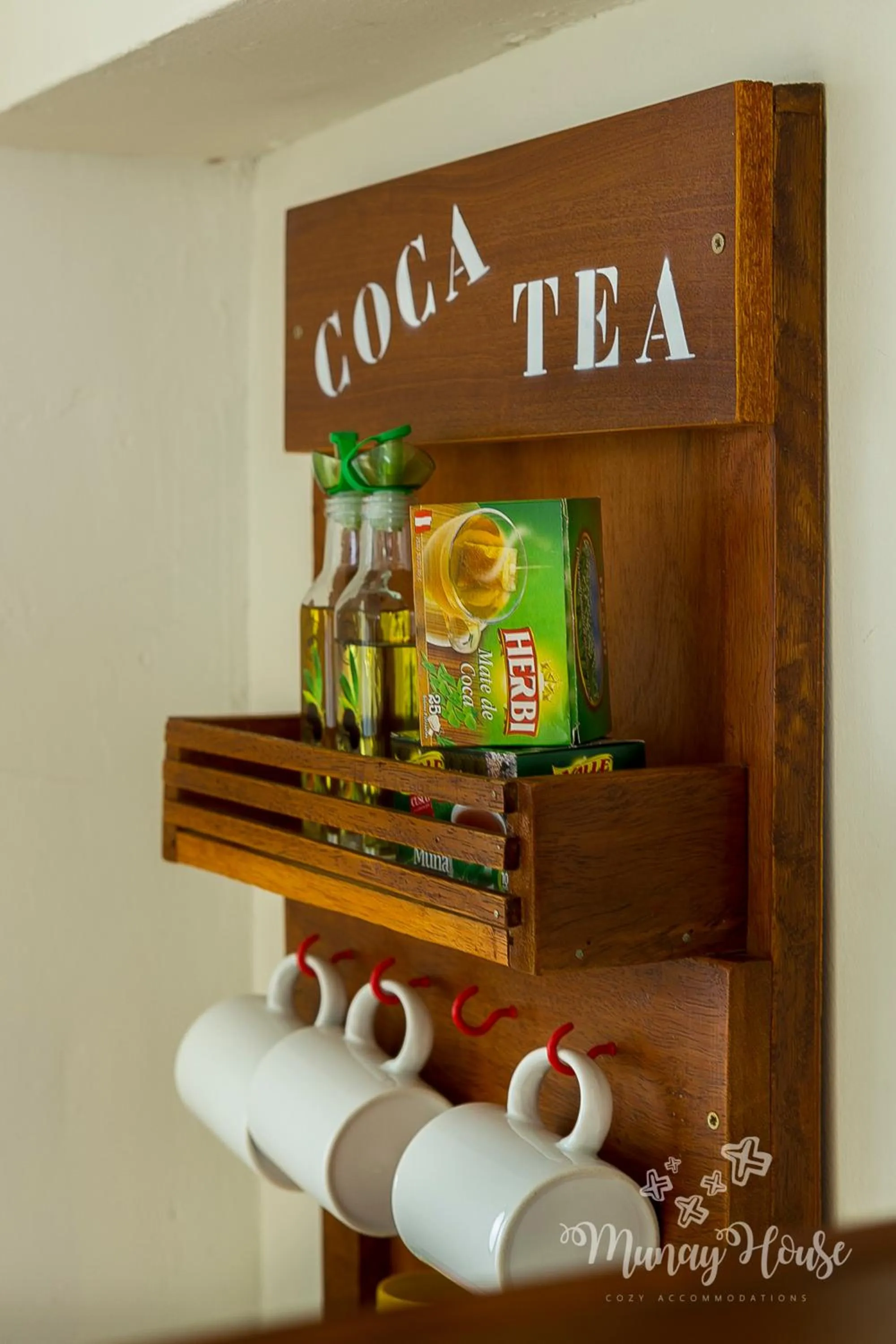 Coffee/tea facilities in Munay House, apartment in the center of Cusco