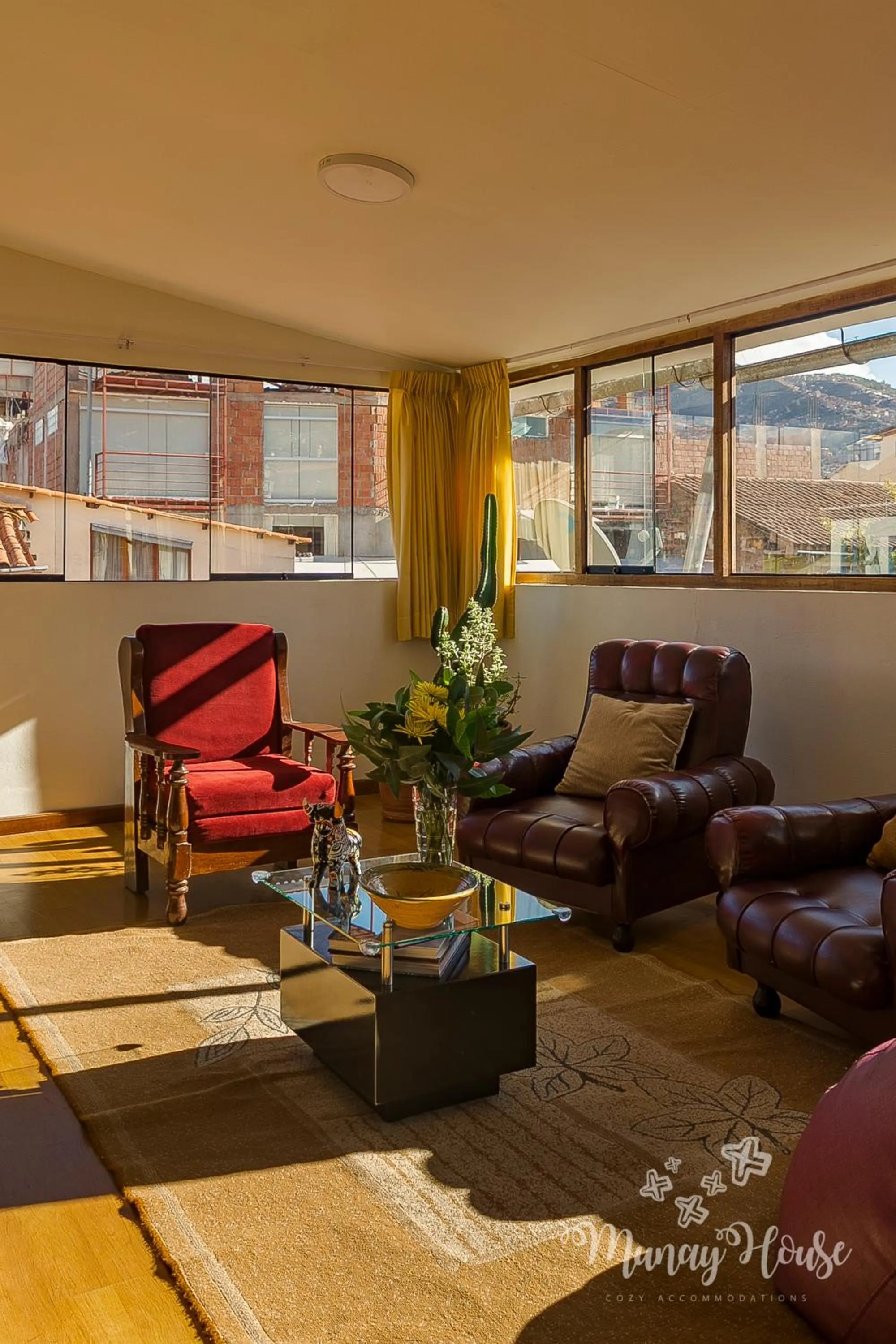 Lounge or bar in Munay House, apartment in the center of Cusco
