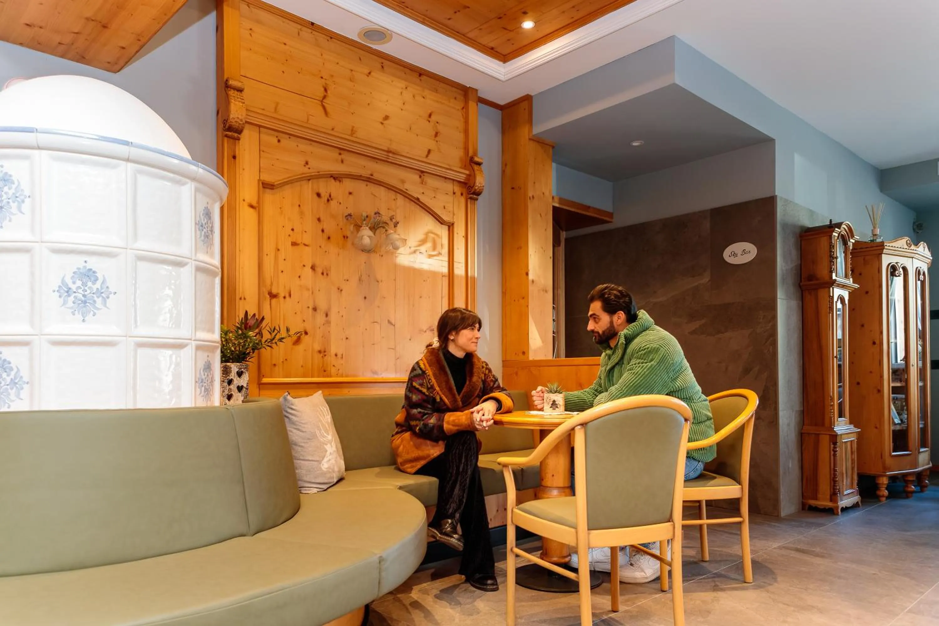 Lobby or reception in Albergo Dimaro Wellness Hotel