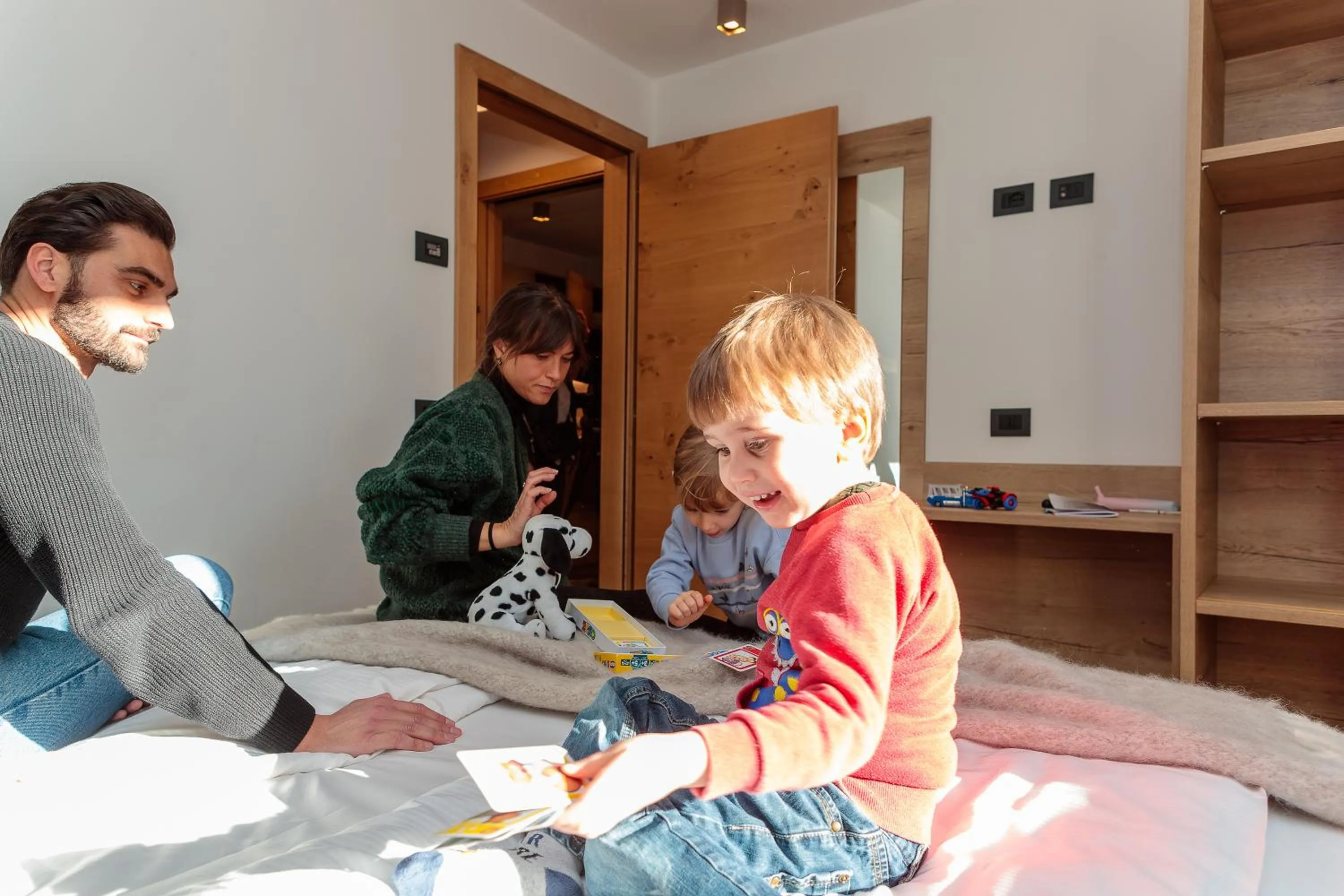 Bedroom in Albergo Dimaro Wellness Hotel