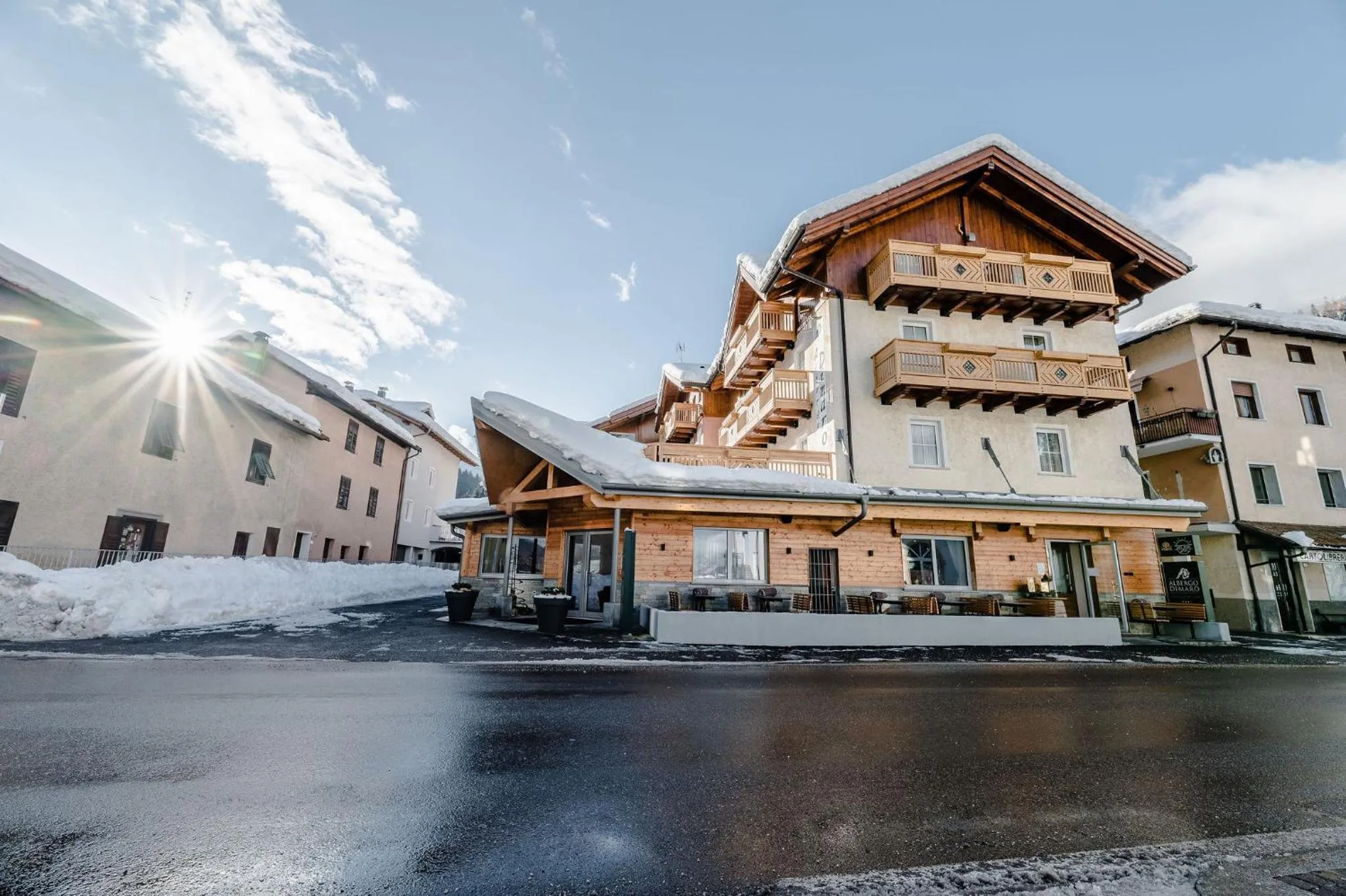 Property building in Albergo Dimaro Wellness Hotel