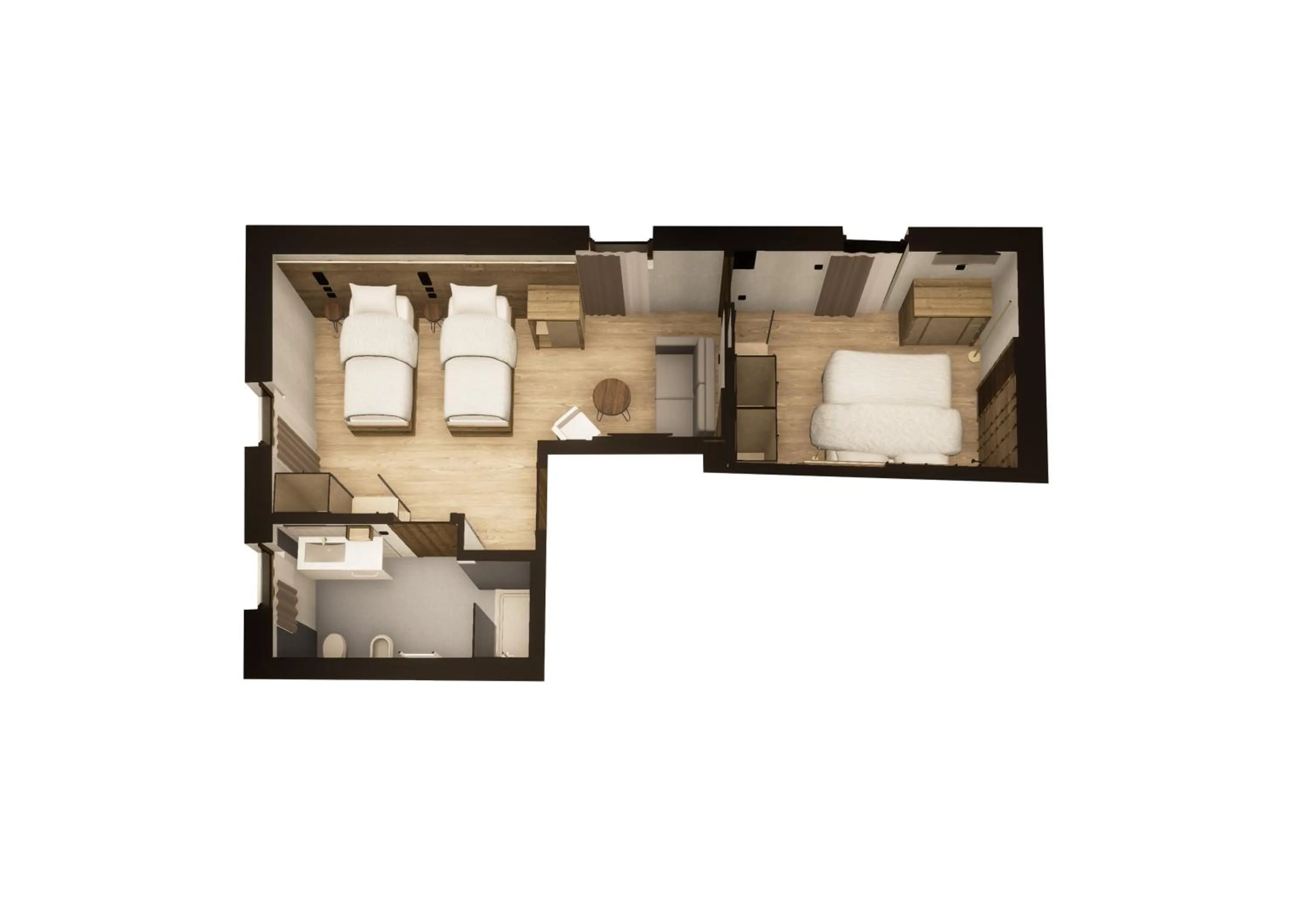 Floor plan in Albergo Dimaro Wellness Hotel
