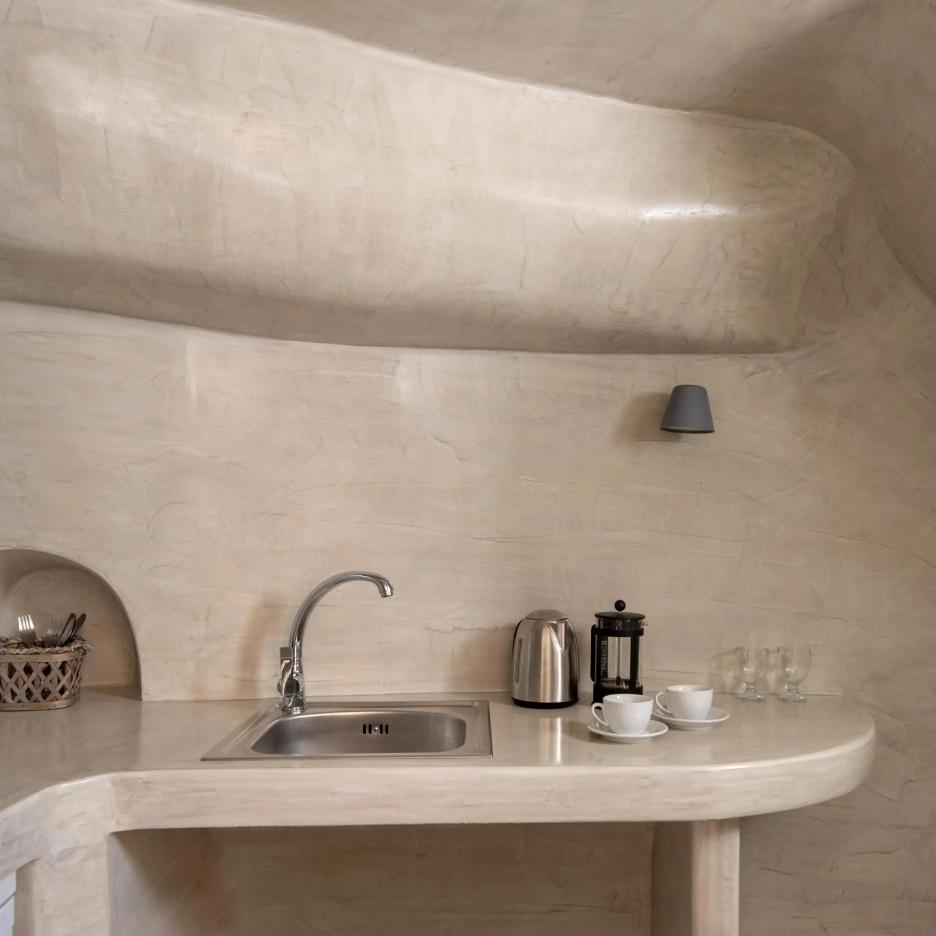 Kitchen or kitchenette in Strogili