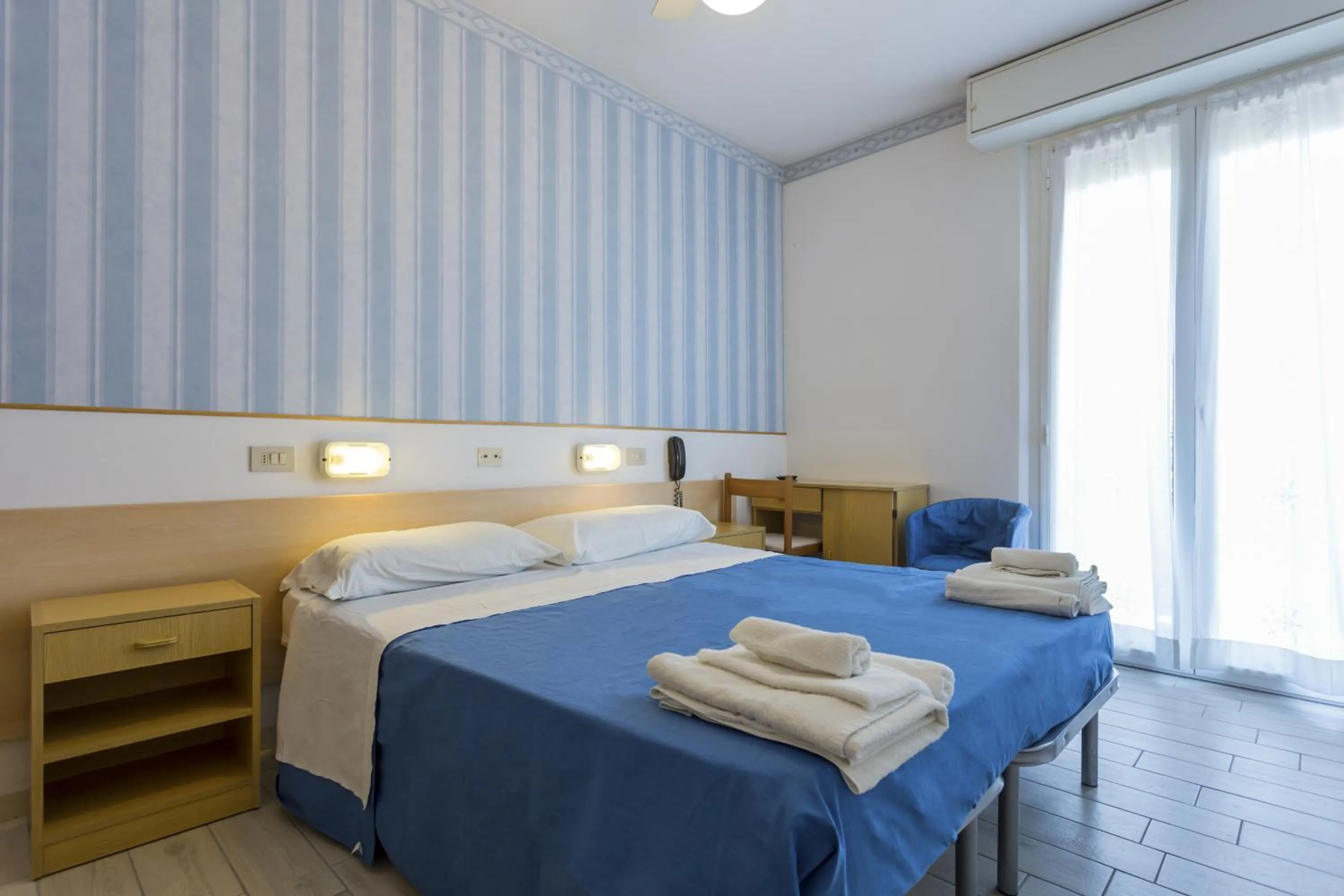 Bed in Hotel Maris Stella