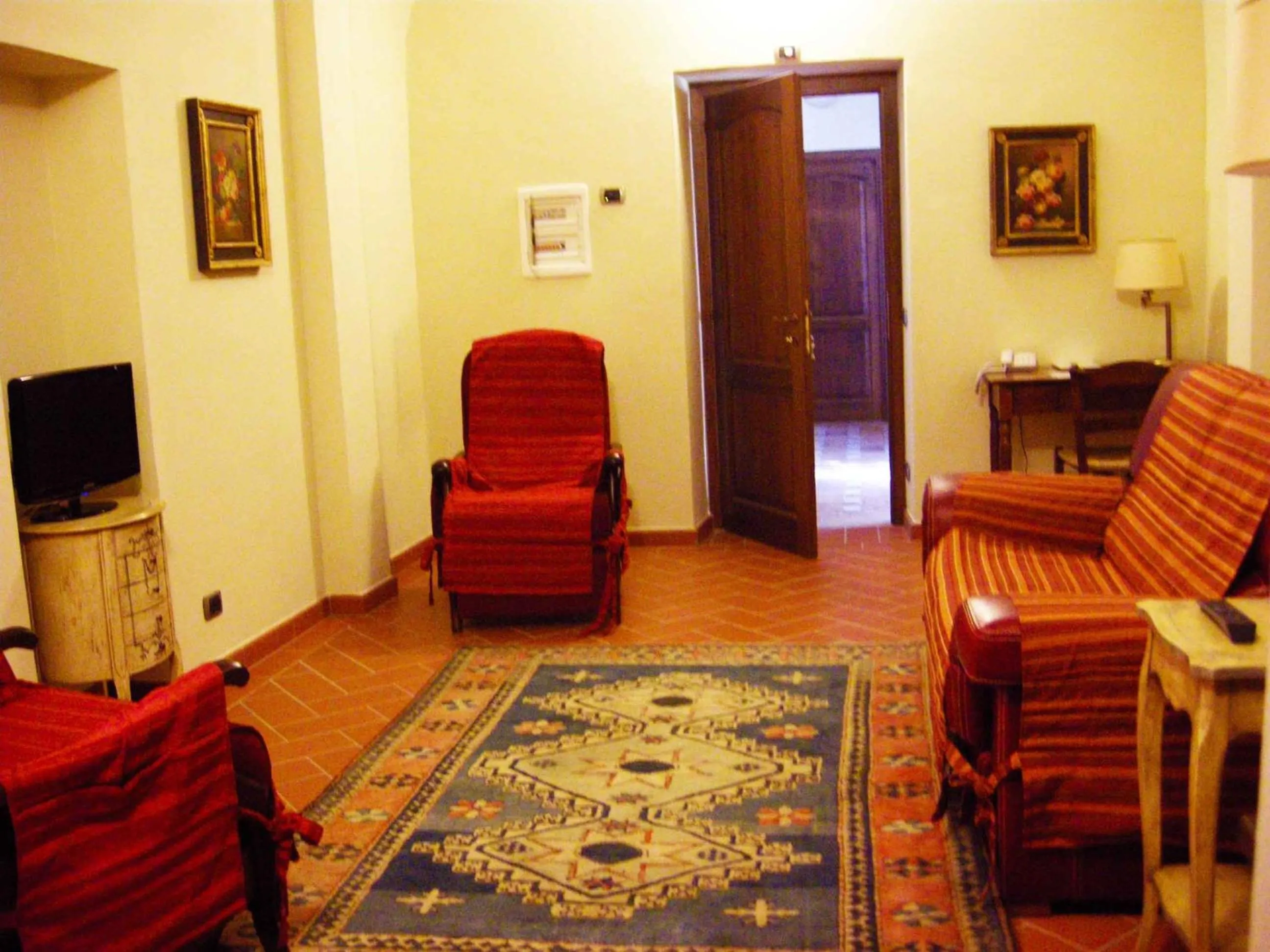 Living room in Relais Villa Sensano