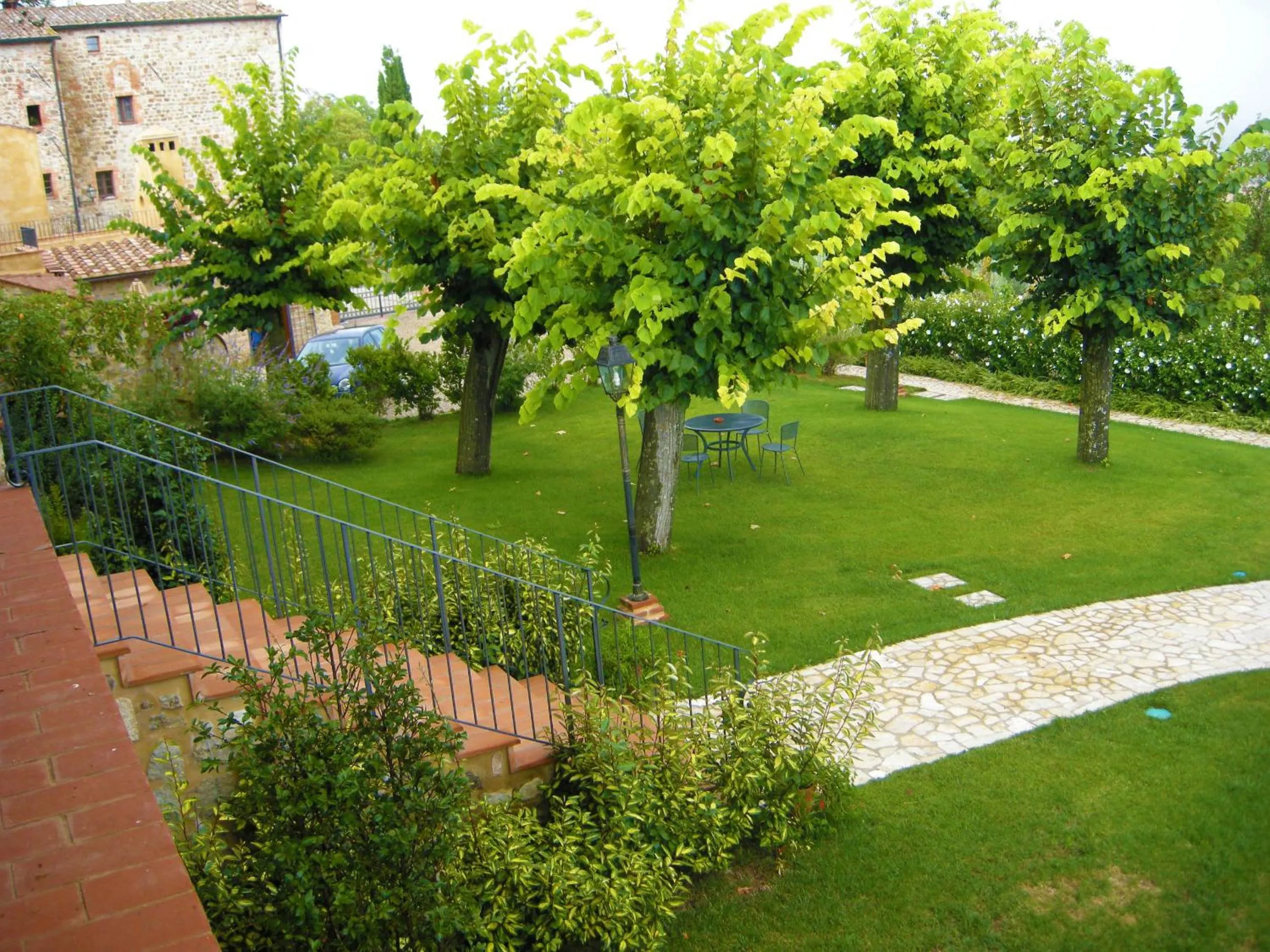 Garden in Relais Villa Sensano