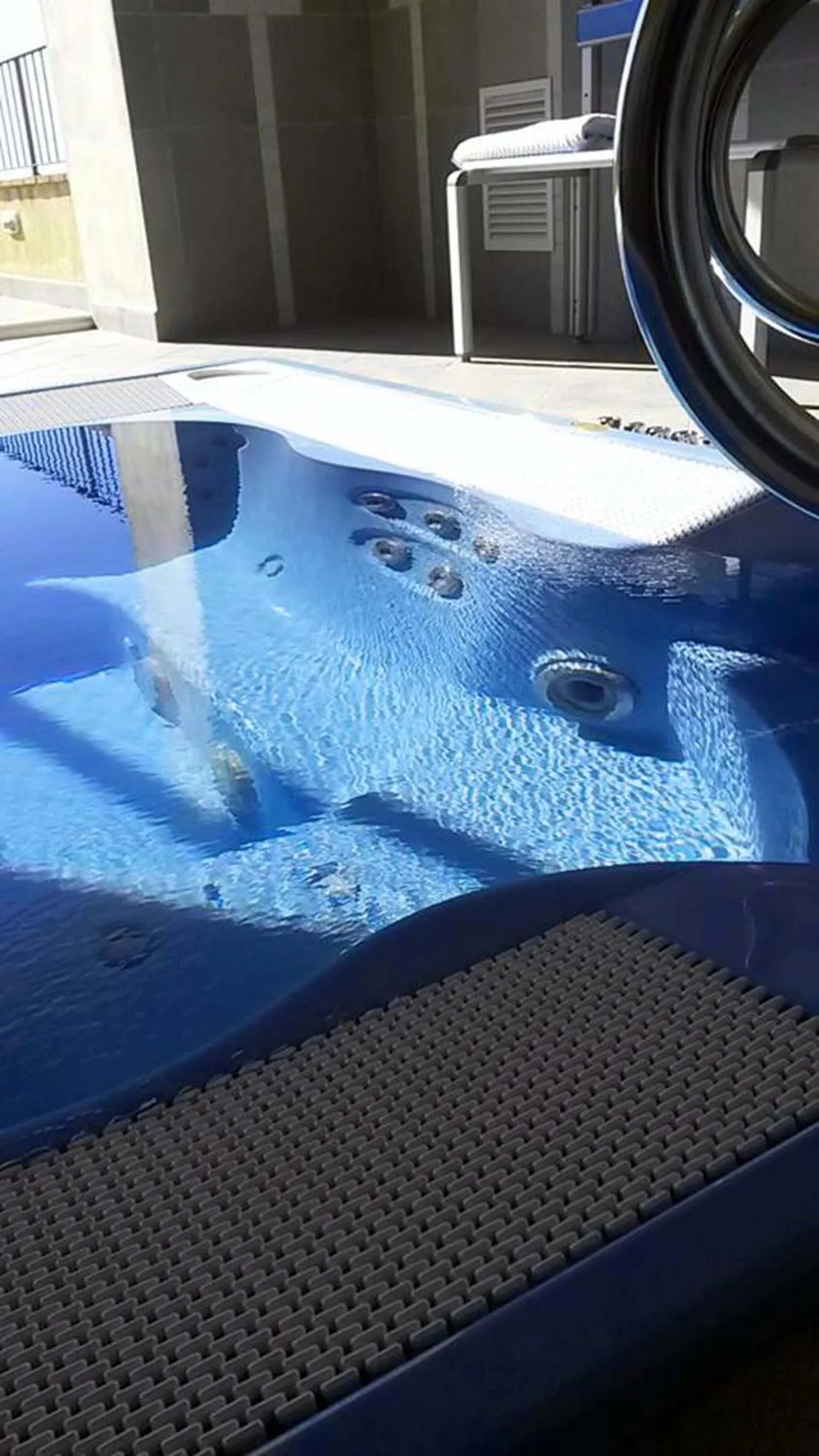 Hot Tub in Relais Villa Sensano