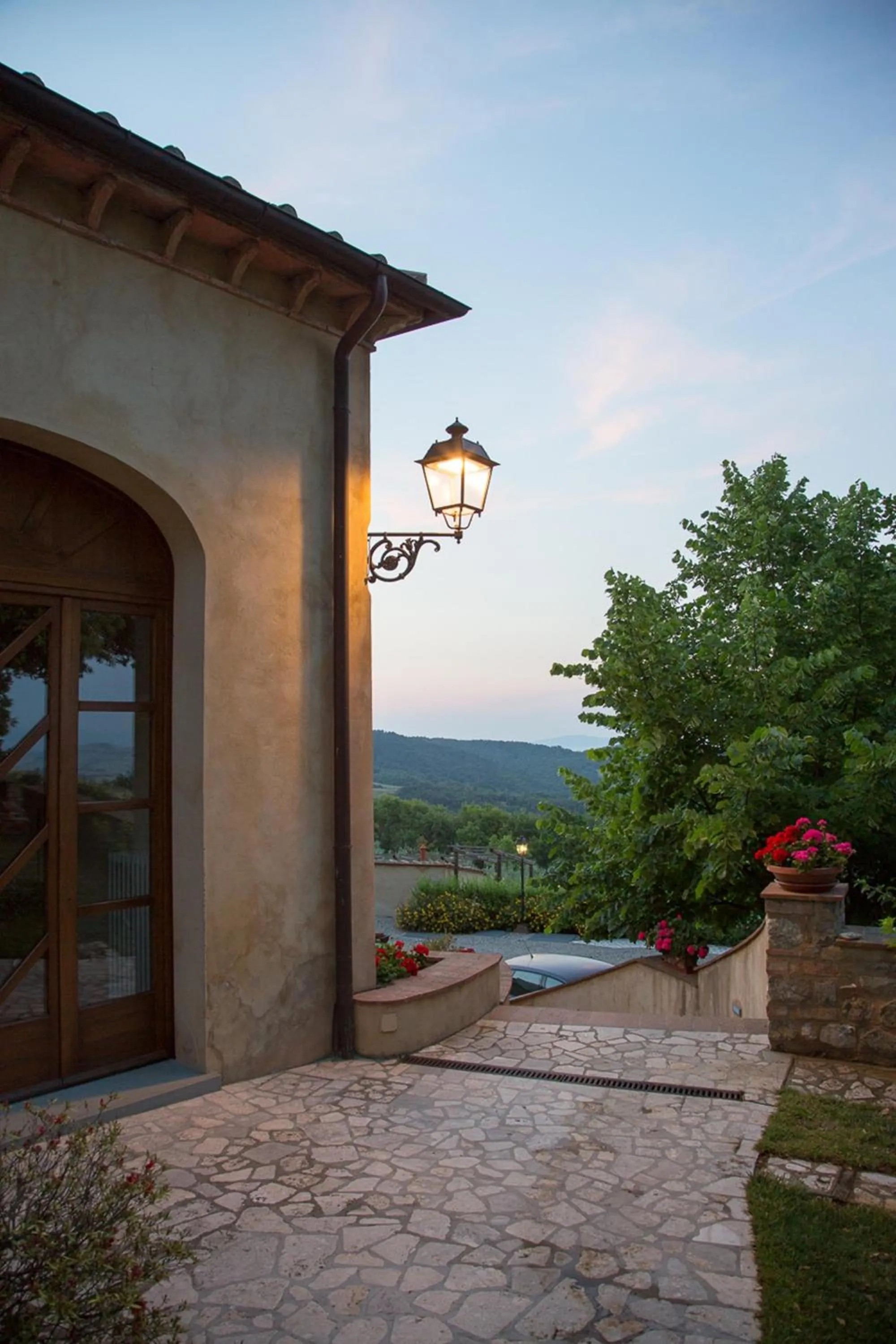 Garden in Relais Villa Sensano