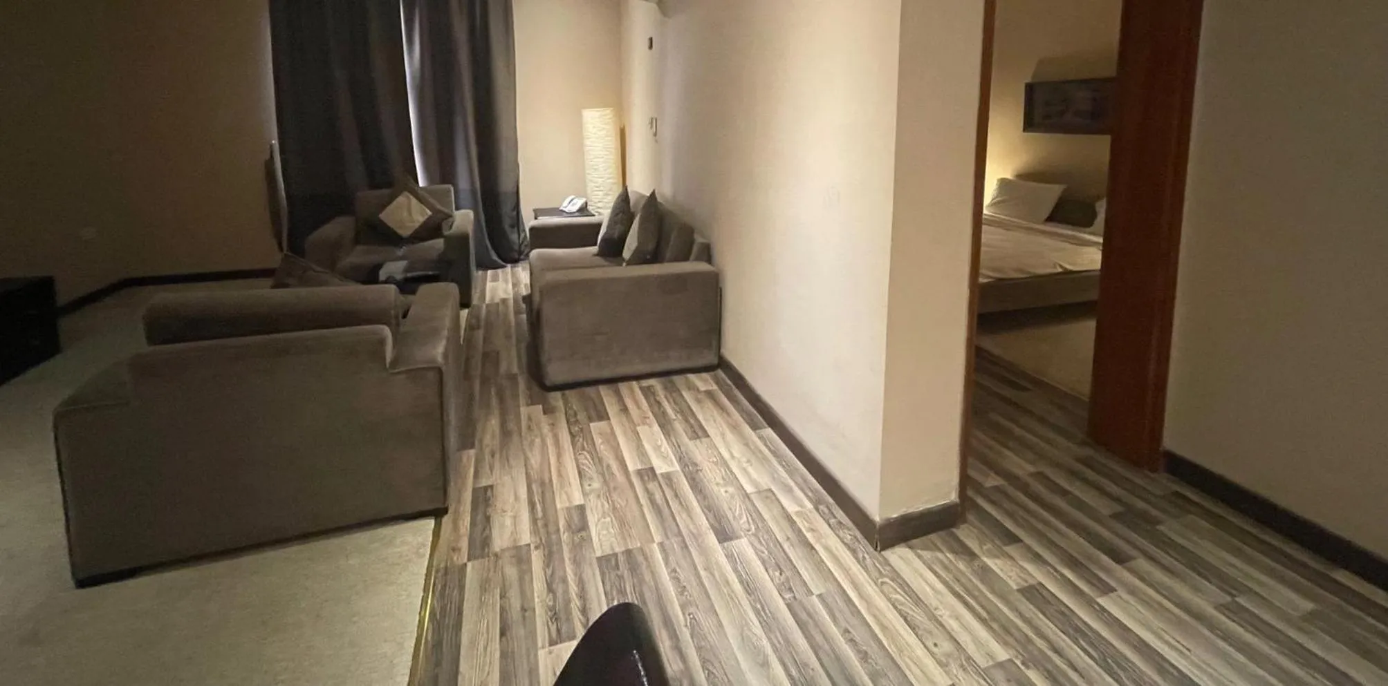 Bed in Wakra Inn Hotel Apartments