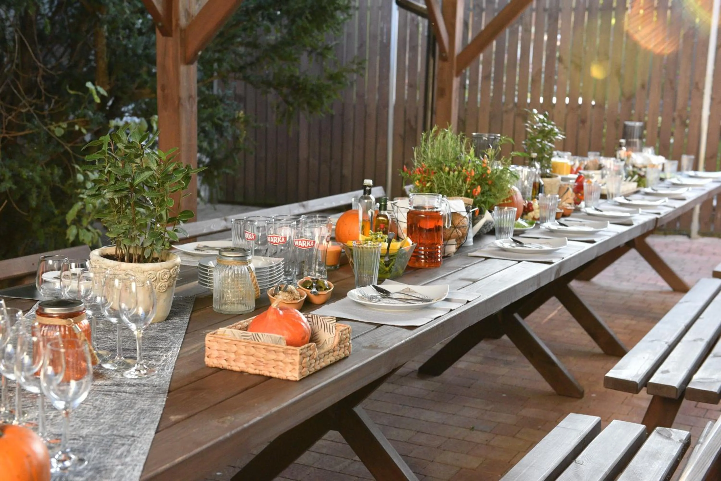 Patio in Hotel Imperial Residence