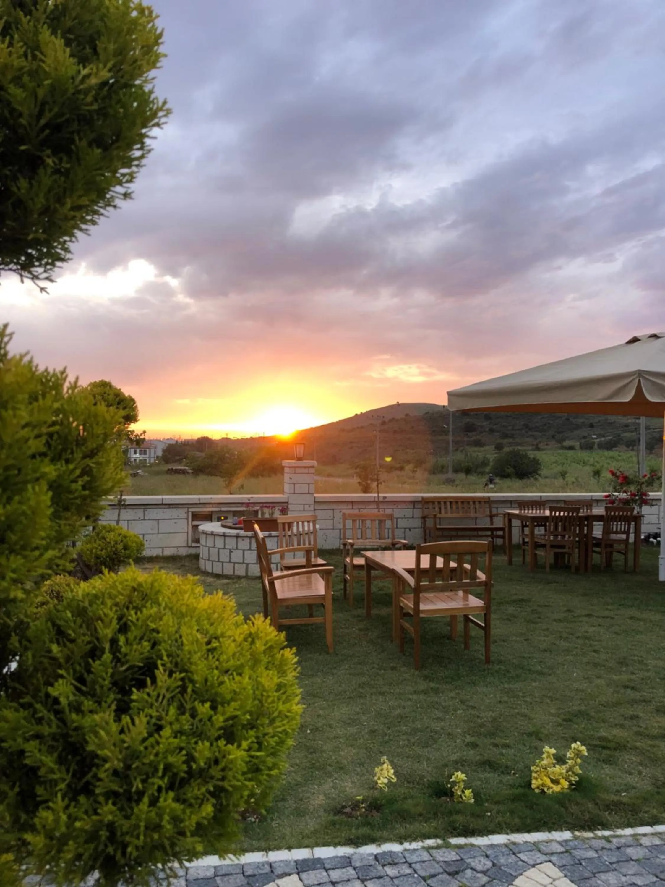 Garden view in Ersin Konak