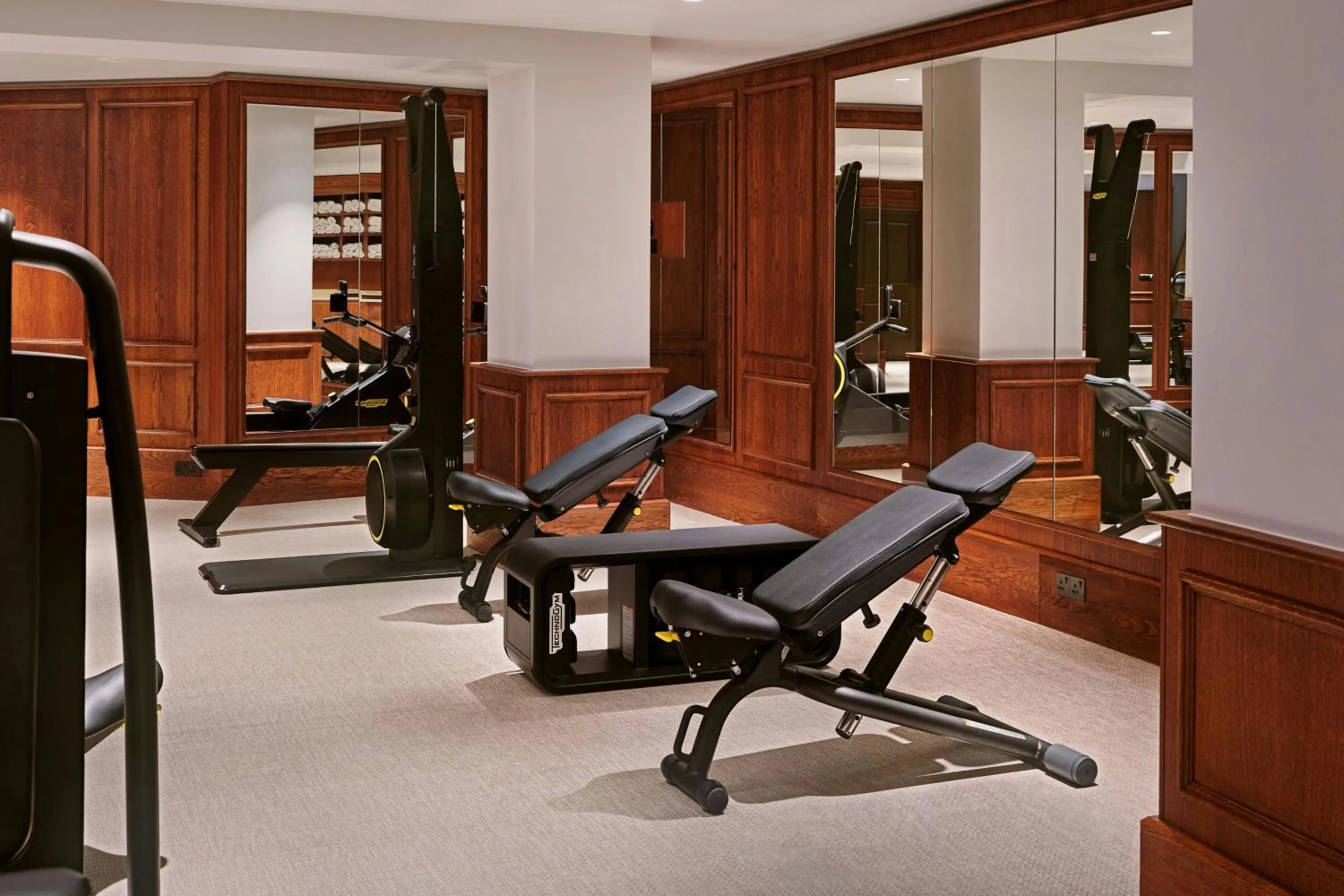 Fitness centre/facilities in London Marriott Hotel County Hall