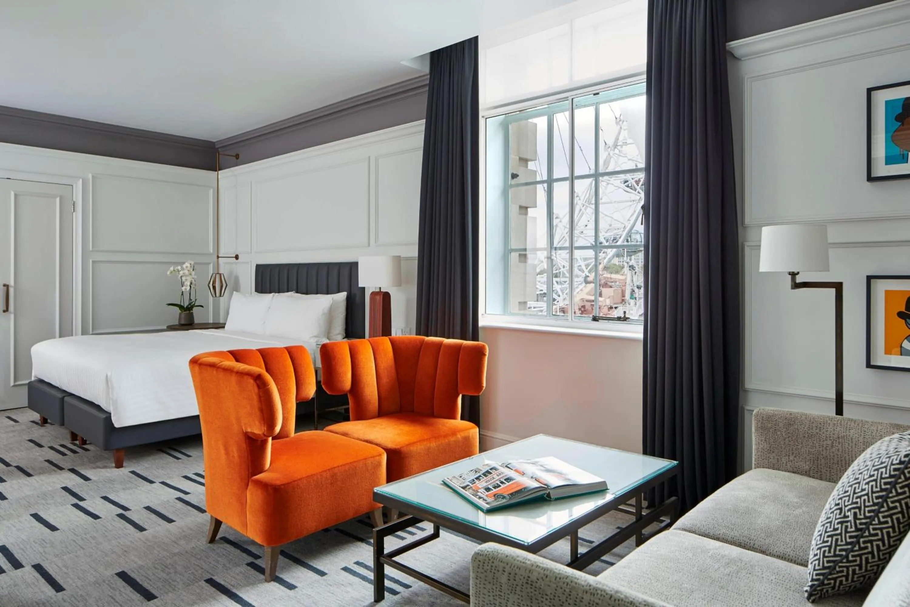 Photo of the whole room, Bed in London Marriott Hotel County Hall